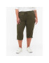 Zizzi Pantaloni din material J80001J Verde Loose Fit - Pled.ro