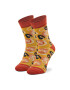 Rainbow Socks Șosete Înalte Unisex Pizza Socks Box Slice Pepperonii Galben - Pled.ro