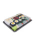 Rainbow Socks Set de 5 perechi de șosete lungi unisex Sushi Socks Box Tuna Tamago Omelette Butter Fish Cucumber Maki Turnips Maki Colorat - Pled.ro