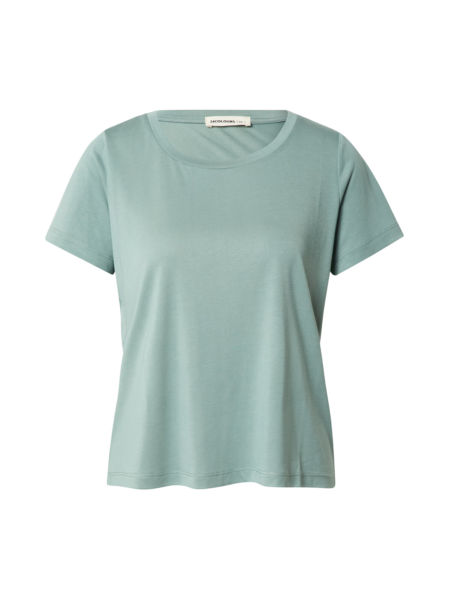 24COLOURS Tricou verde pastel - Pled.ro