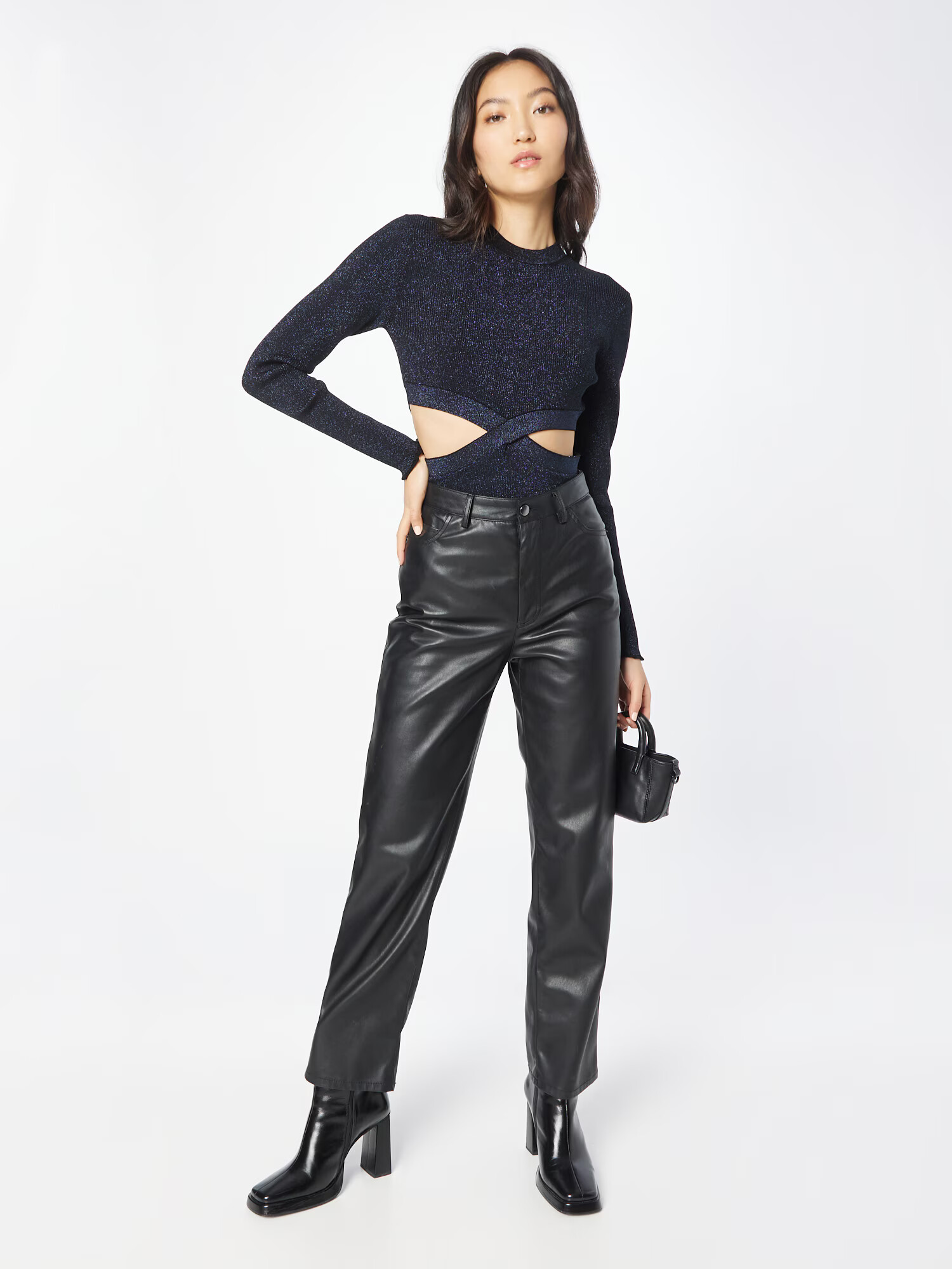 3.1 Phillip Lim Pulover negru - Pled.ro