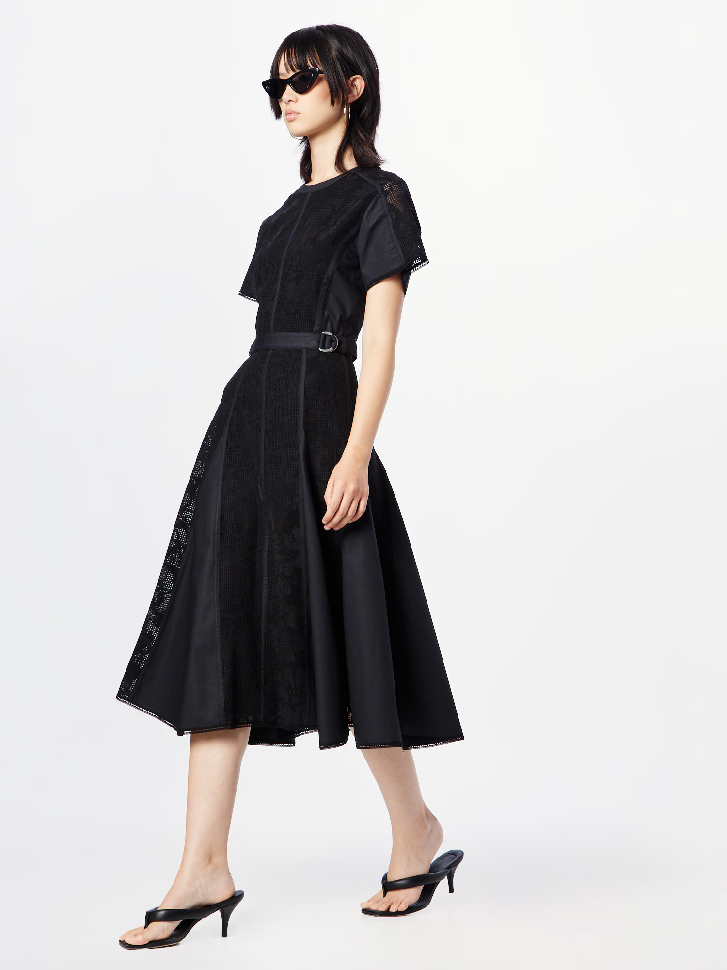 3.1 Phillip Lim Rochie negru - Pled.ro