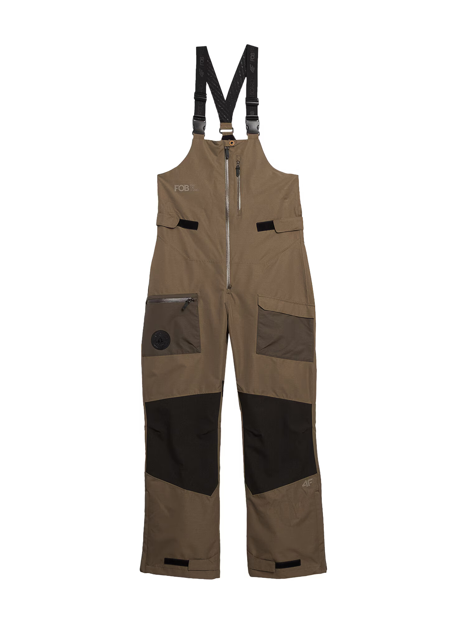 4F Pantaloni outdoor maro / negru - Pled.ro