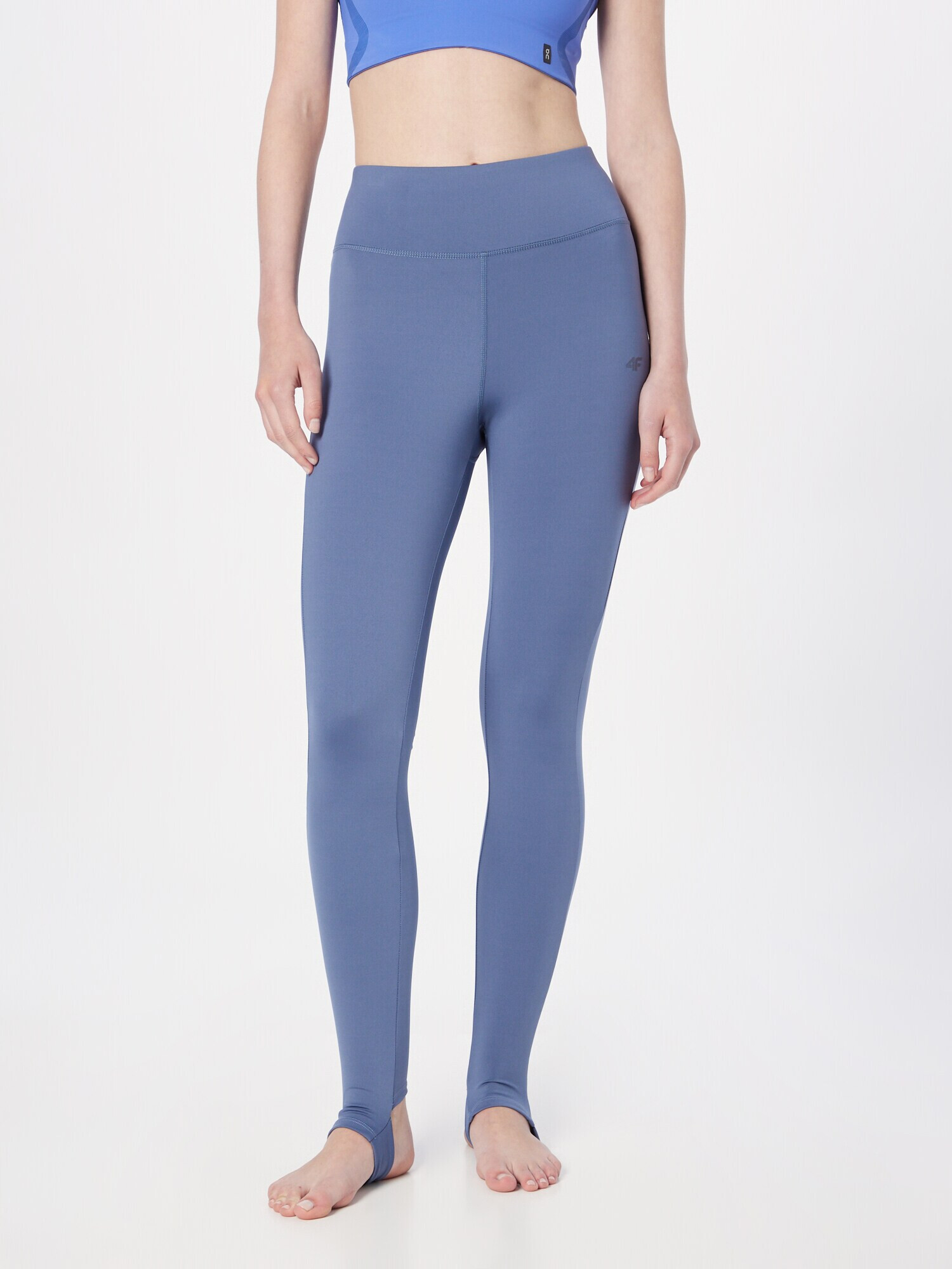 4F Pantaloni sport albastru fumuriu - Pled.ro