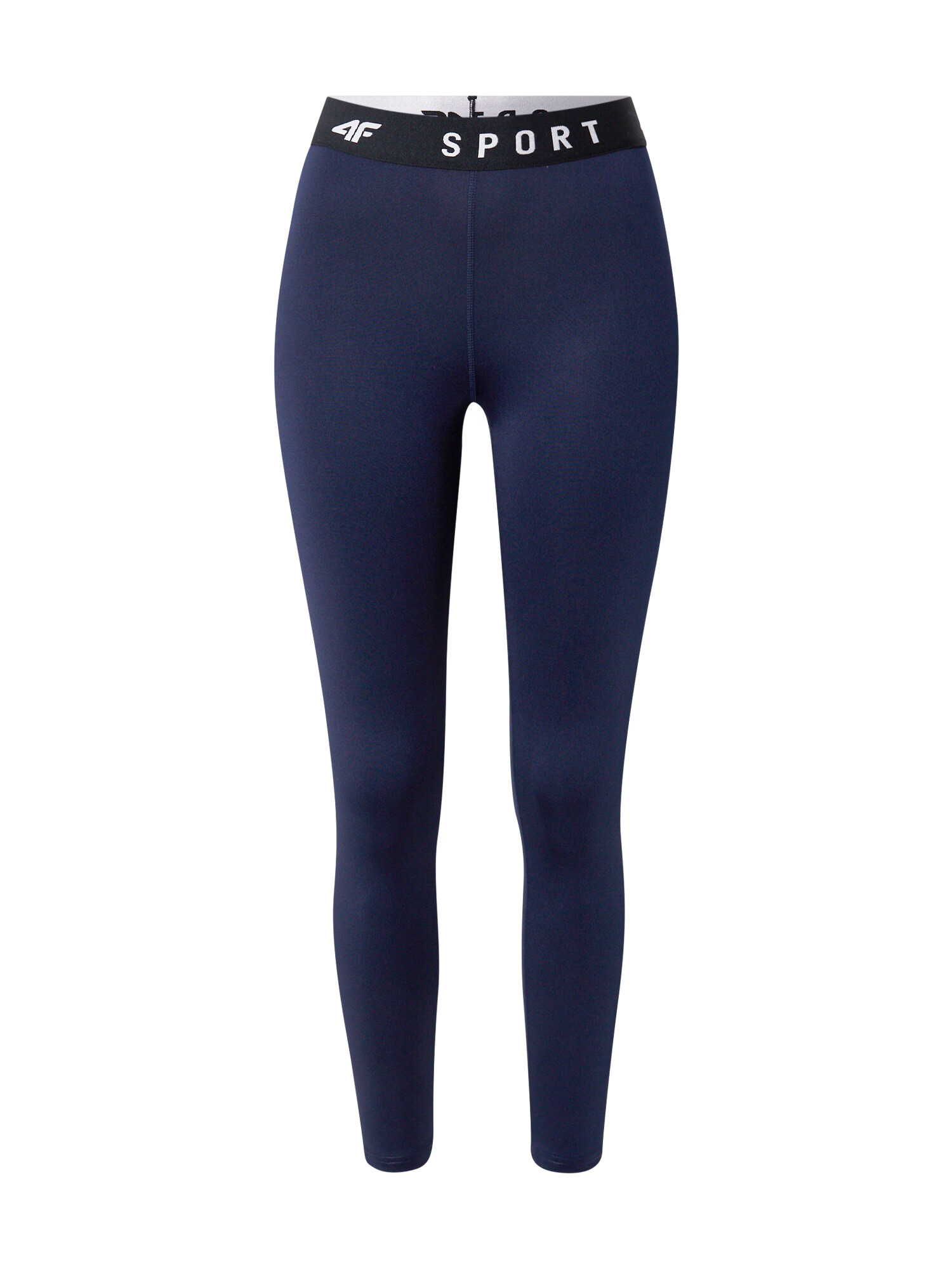 4F Pantaloni sport bleumarin / negru / alb - Pled.ro