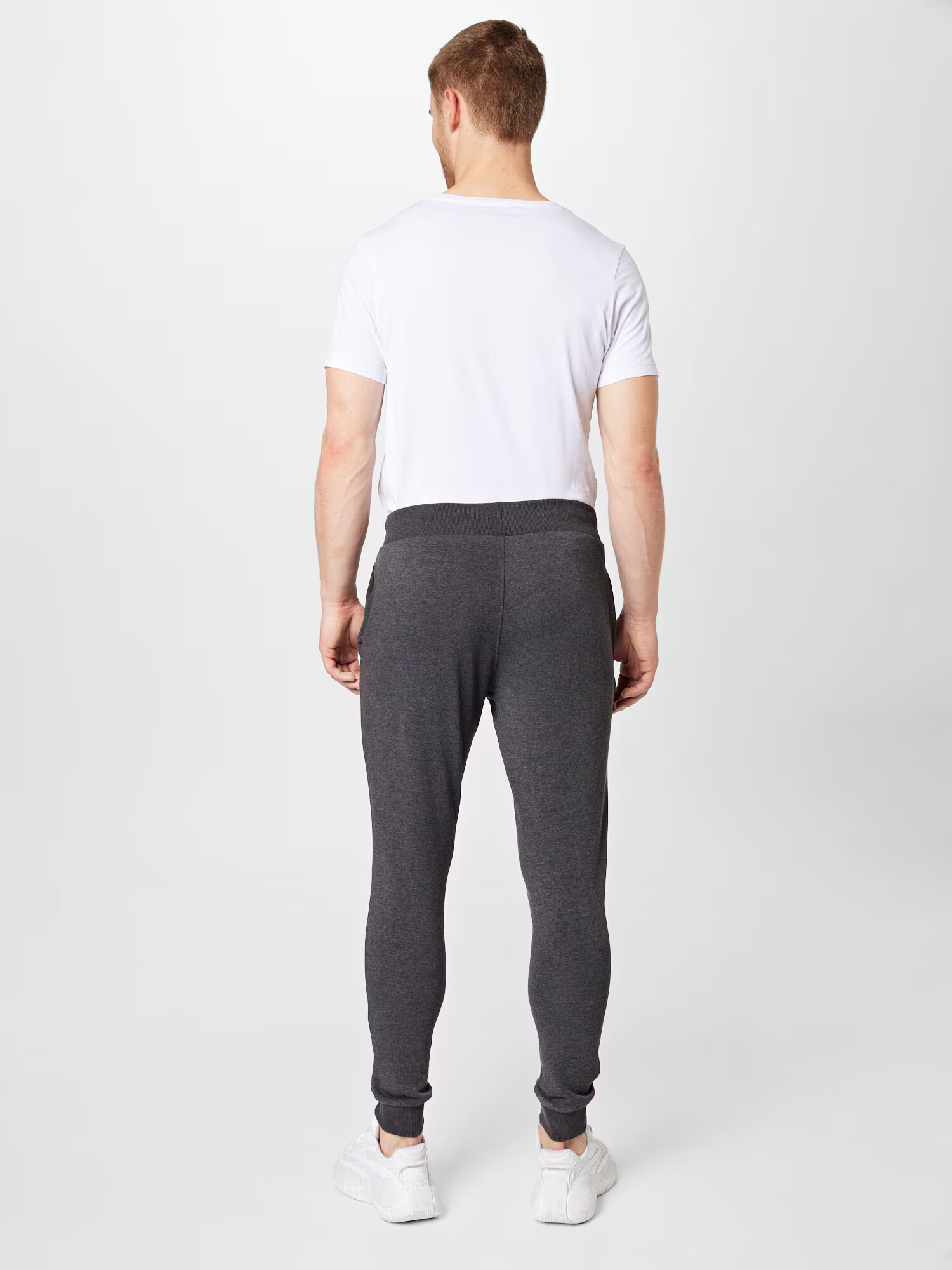 4F Pantaloni sport gri închis - Pled.ro