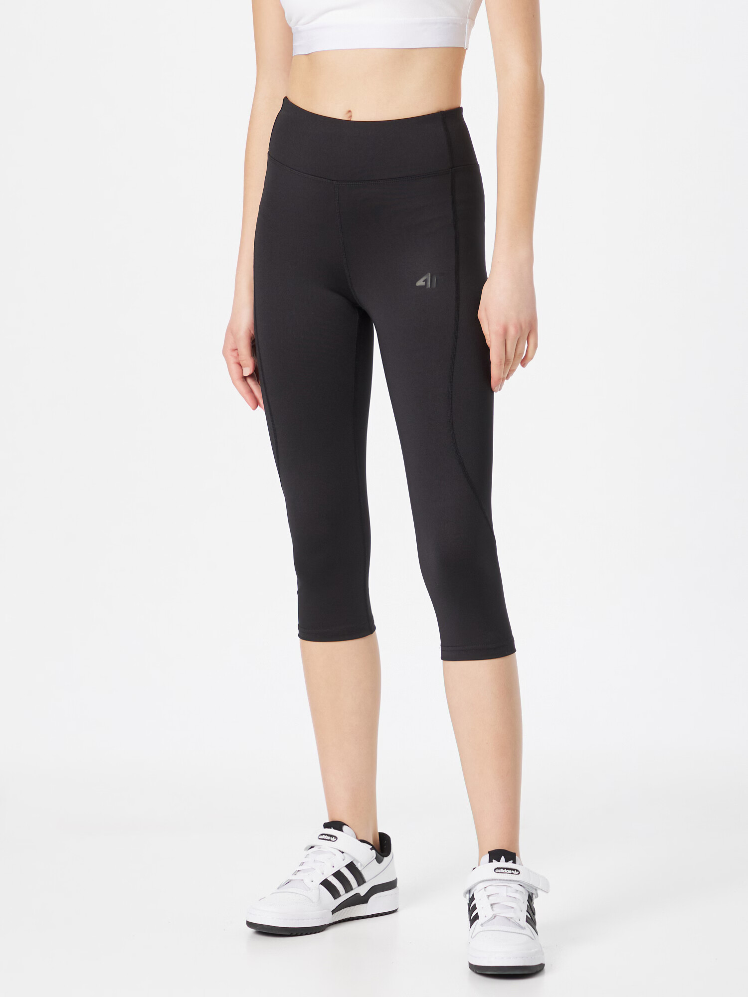 4F Pantaloni sport negru - Pled.ro