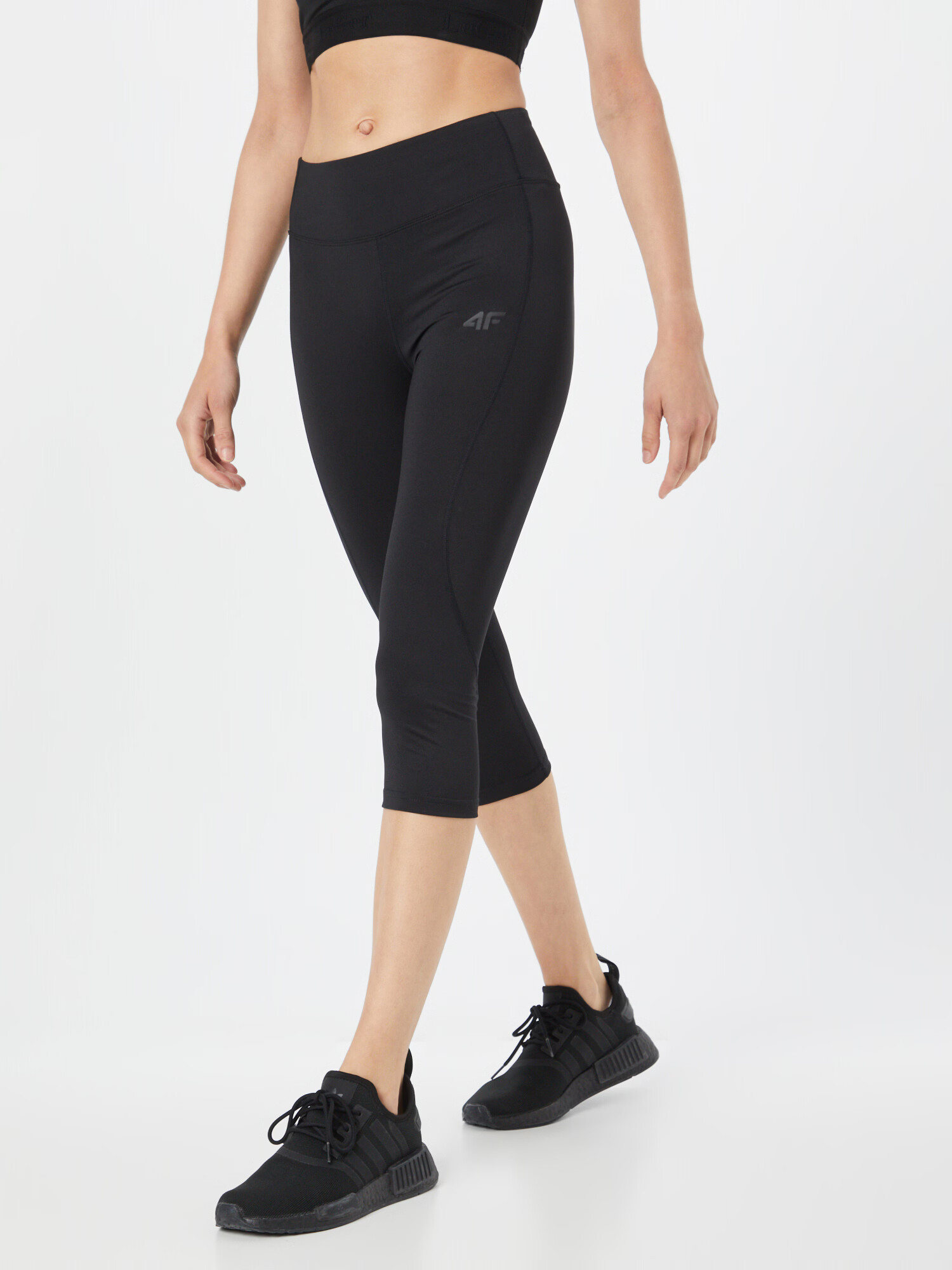 4F Pantaloni sport negru - Pled.ro