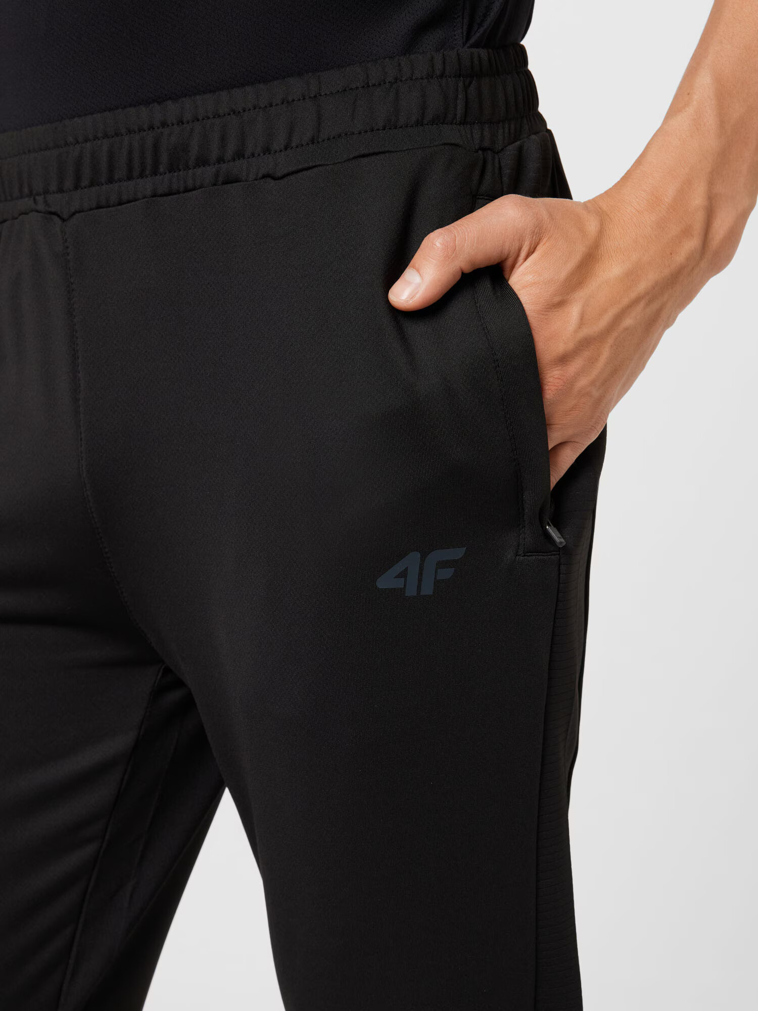 4F Pantaloni sport negru - Pled.ro