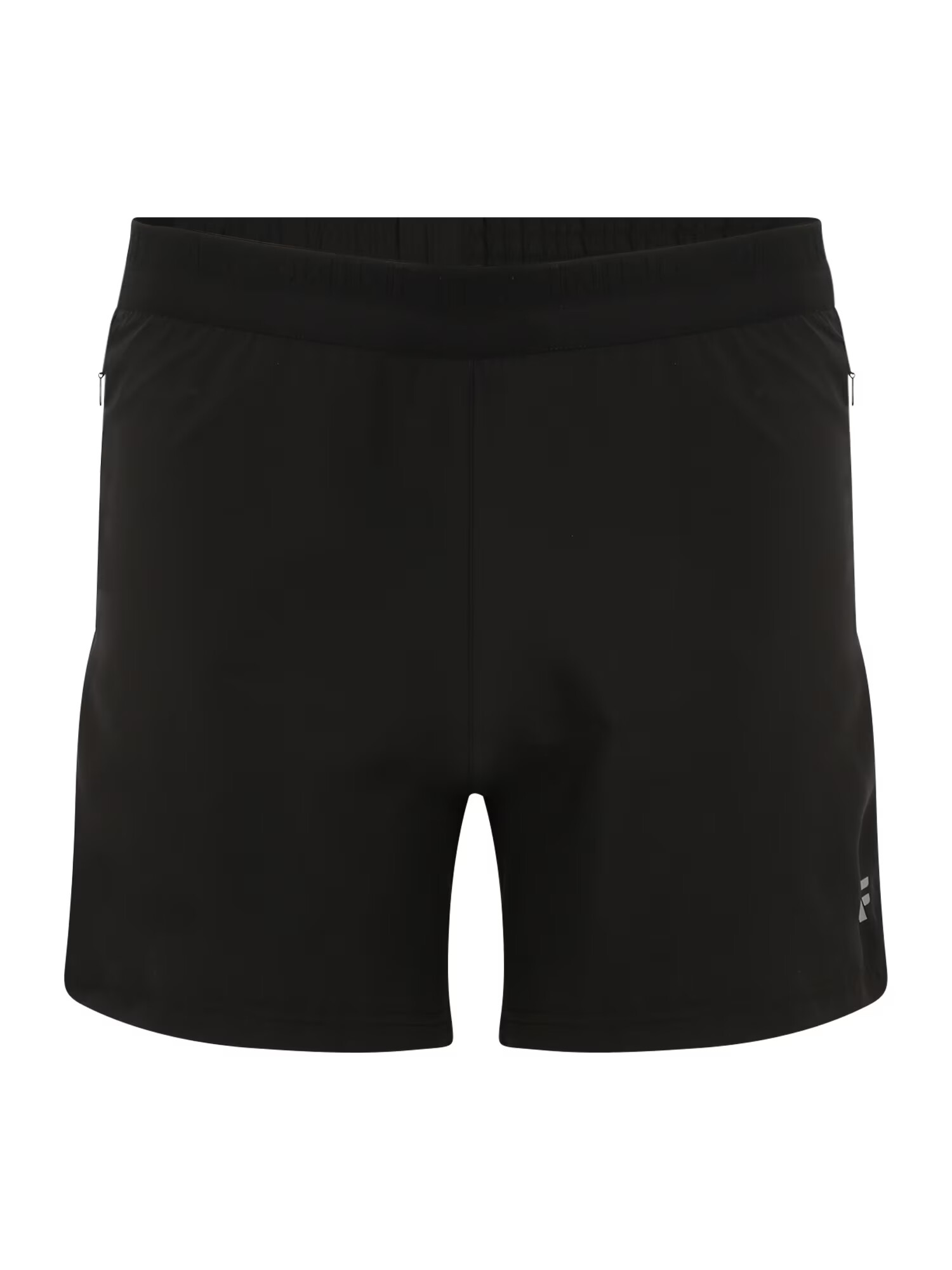 4F Pantaloni sport negru / alb murdar - Pled.ro