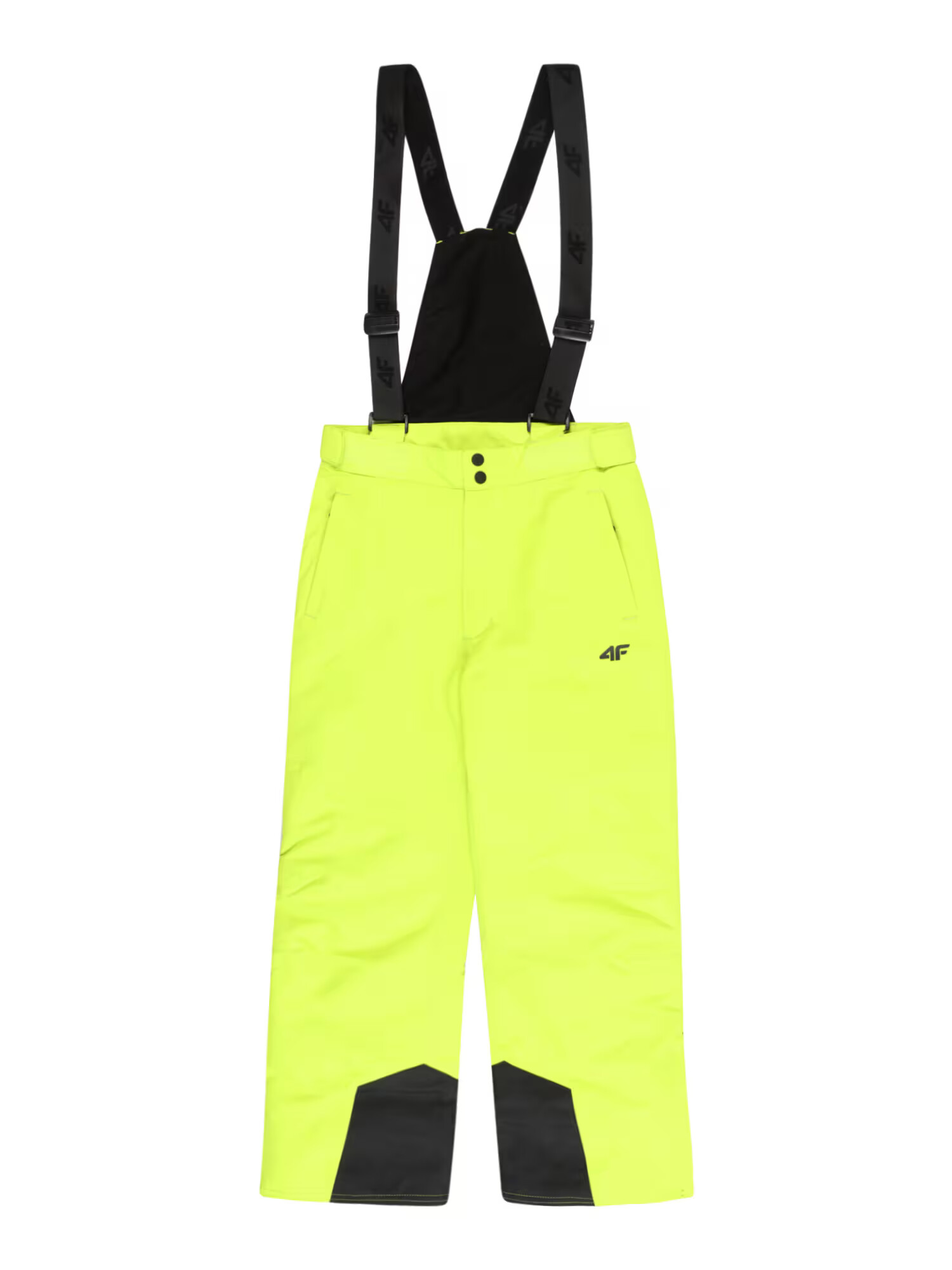 4F Pantaloni sport verde deschis / negru - Pled.ro