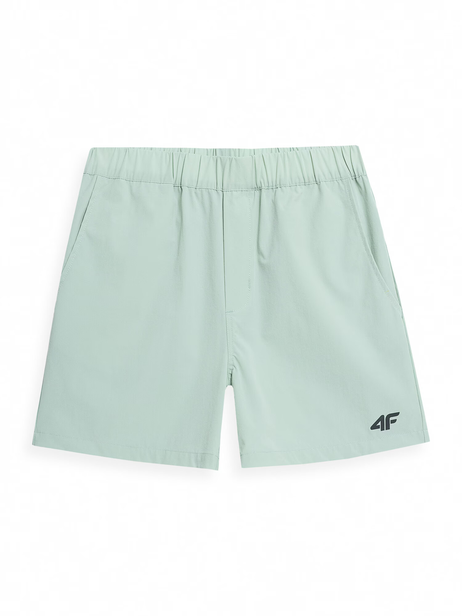 4F Pantaloni sport verde mentă / negru - Pled.ro