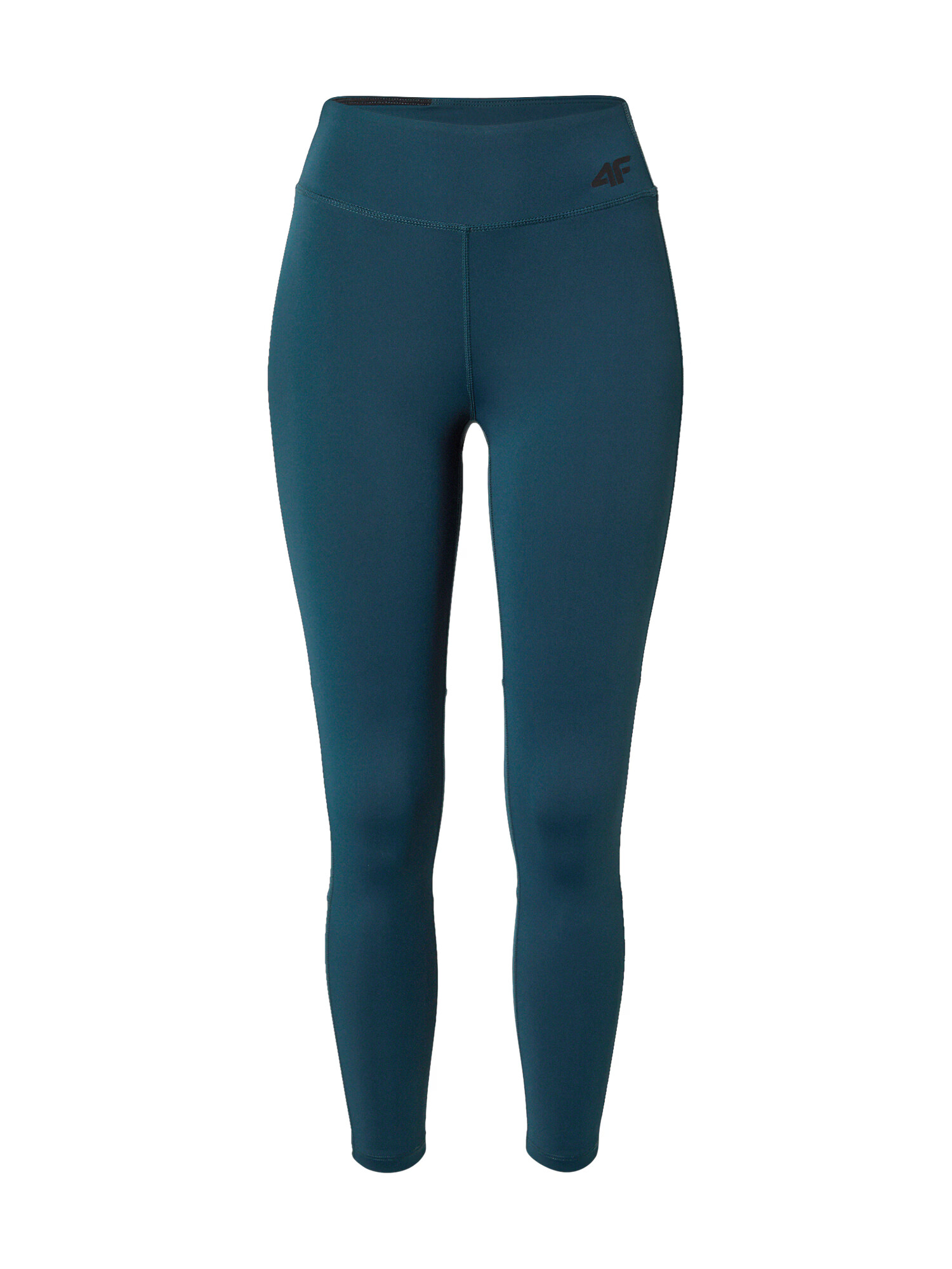 4F Pantaloni sport verde petrol / negru - Pled.ro