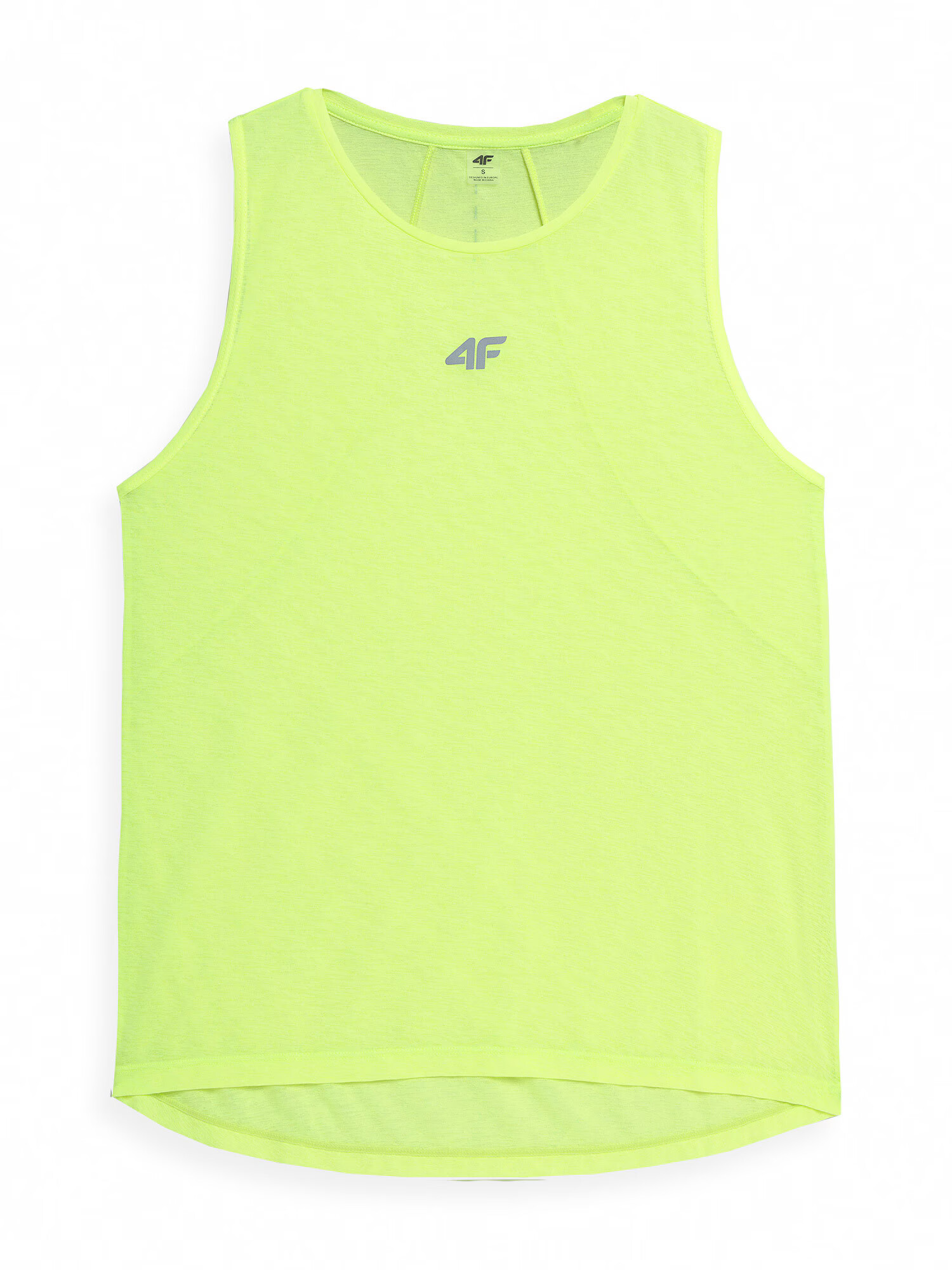 4F Sport top gri / verde - Pled.ro