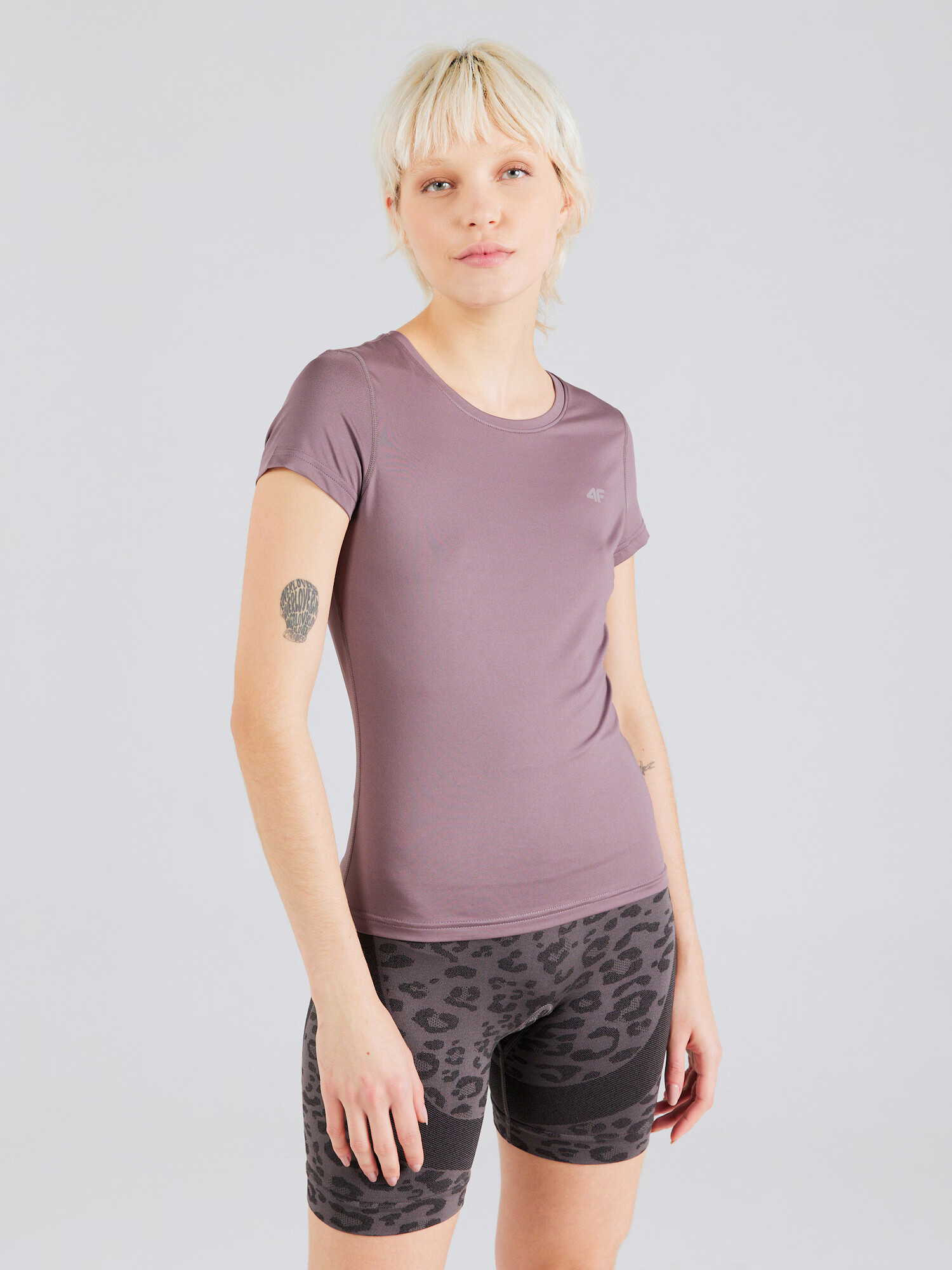 4F Tricou funcțional mauve - Pled.ro