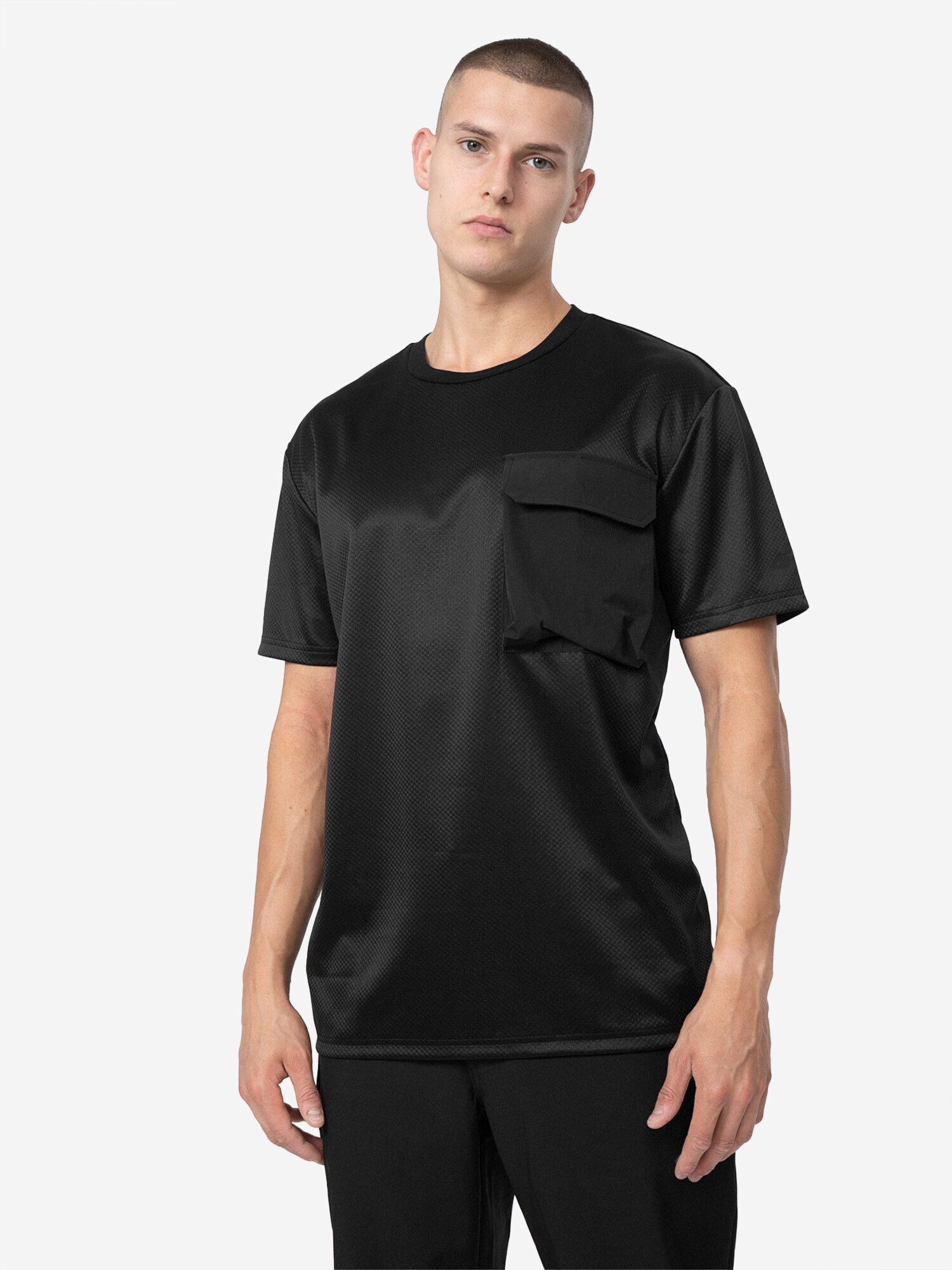 4F Tricou funcțional negru - Pled.ro