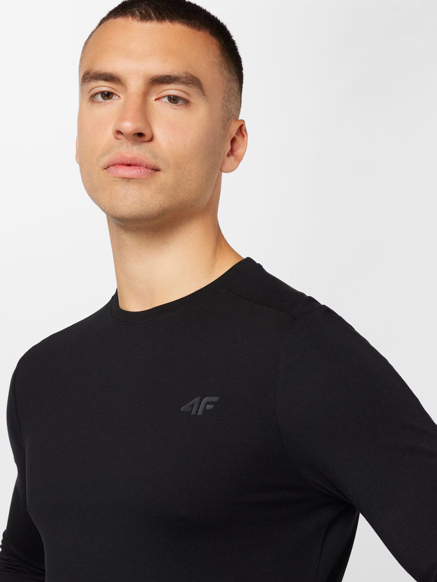 4F Tricou funcțional negru - Pled.ro