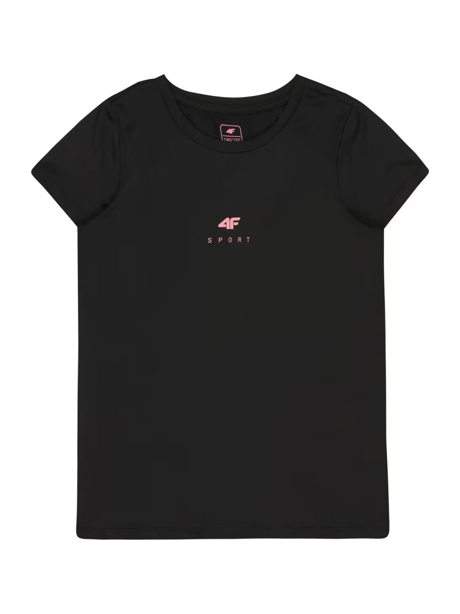 4F Tricou funcțional roz deschis / negru - Pled.ro