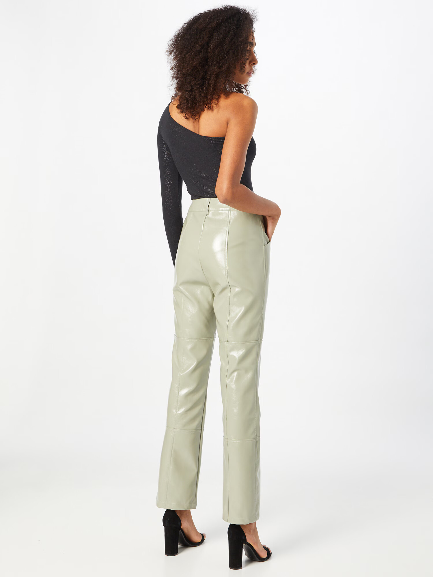 4th & Reckless Pantaloni 'MELIA' verde pastel - Pled.ro