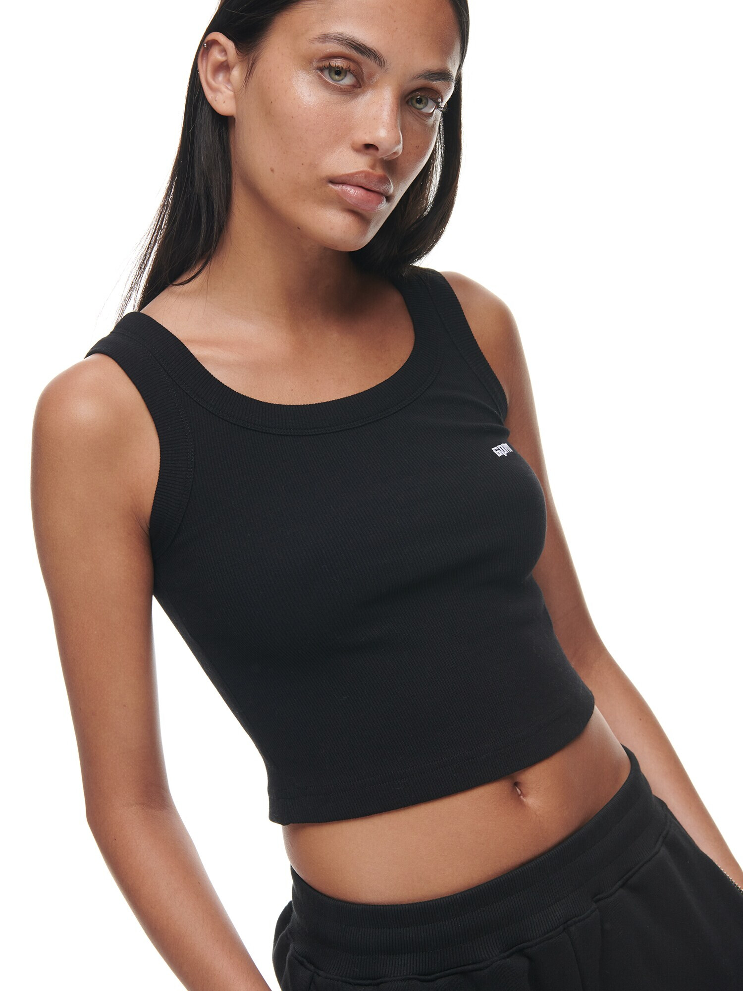 6pm Top 'BELUGA BLACK' negru - Pled.ro