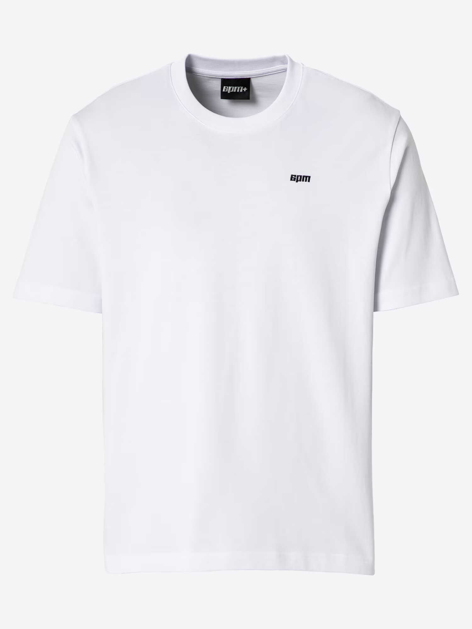 6pm Tricou 'OPTIC WHITE' alb - Pled.ro