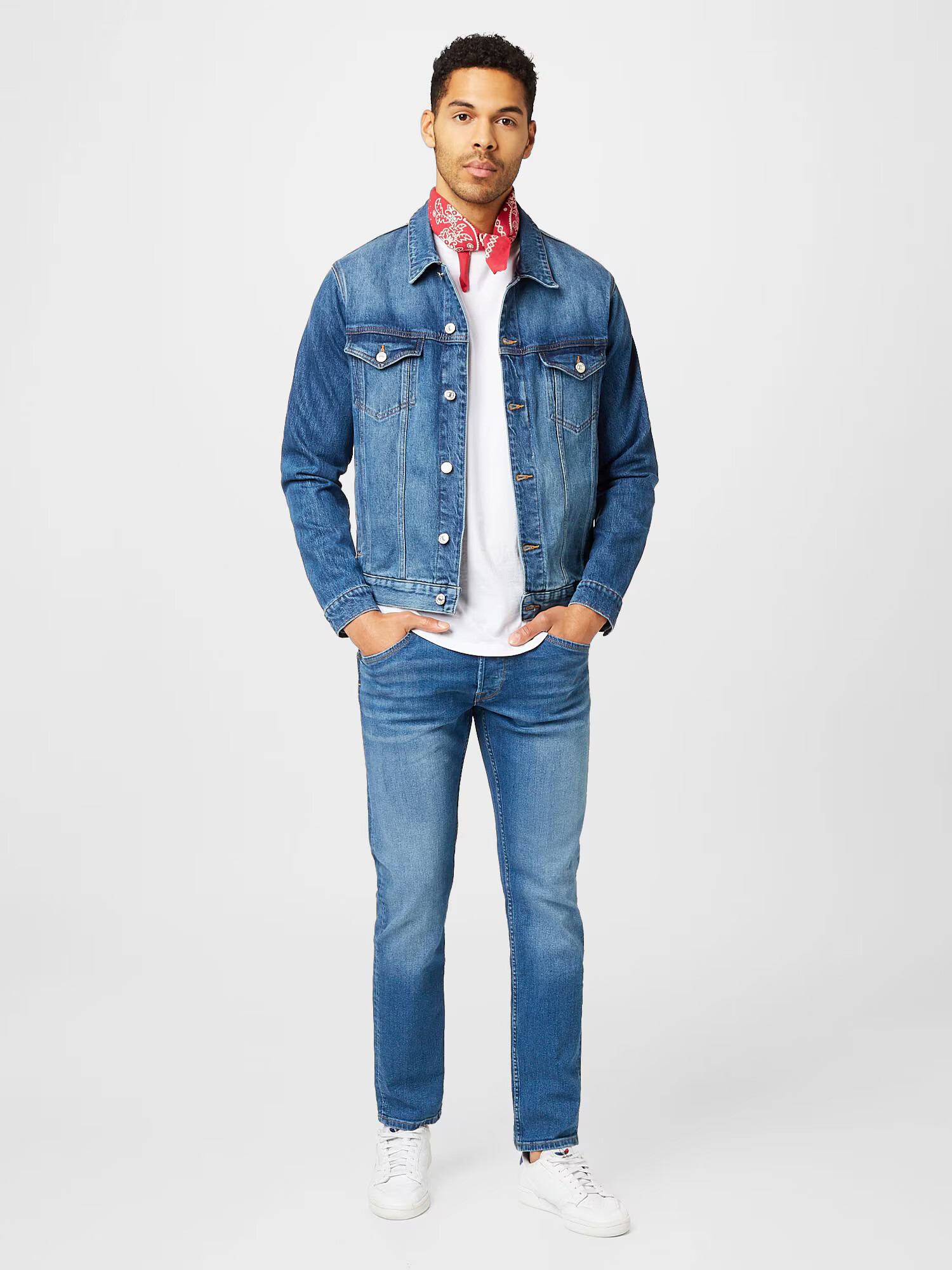 7 for all mankind Geacă de primăvară-toamnă albastru denim - Pled.ro