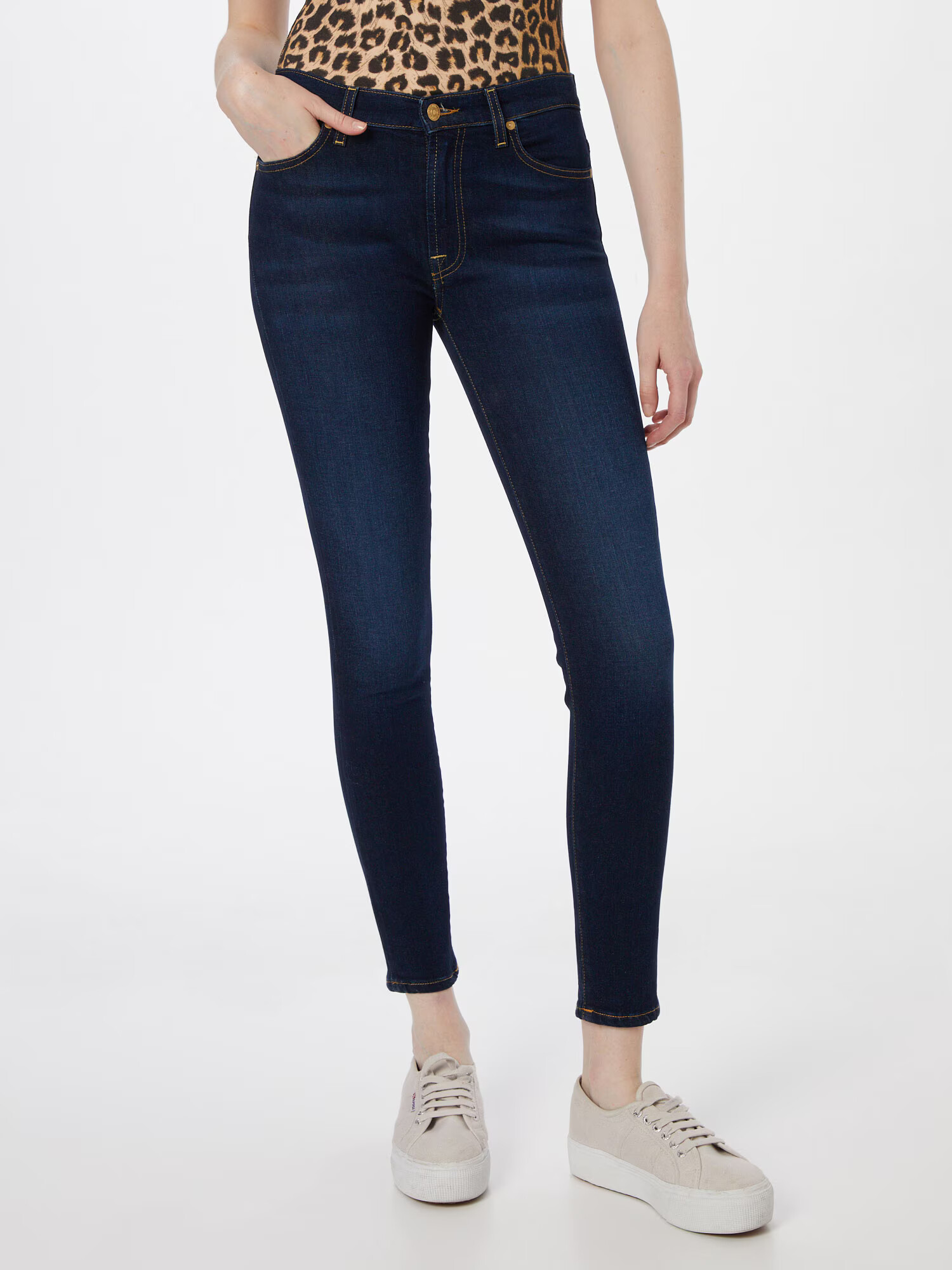 7 for all mankind Jeans albastru închis - Pled.ro