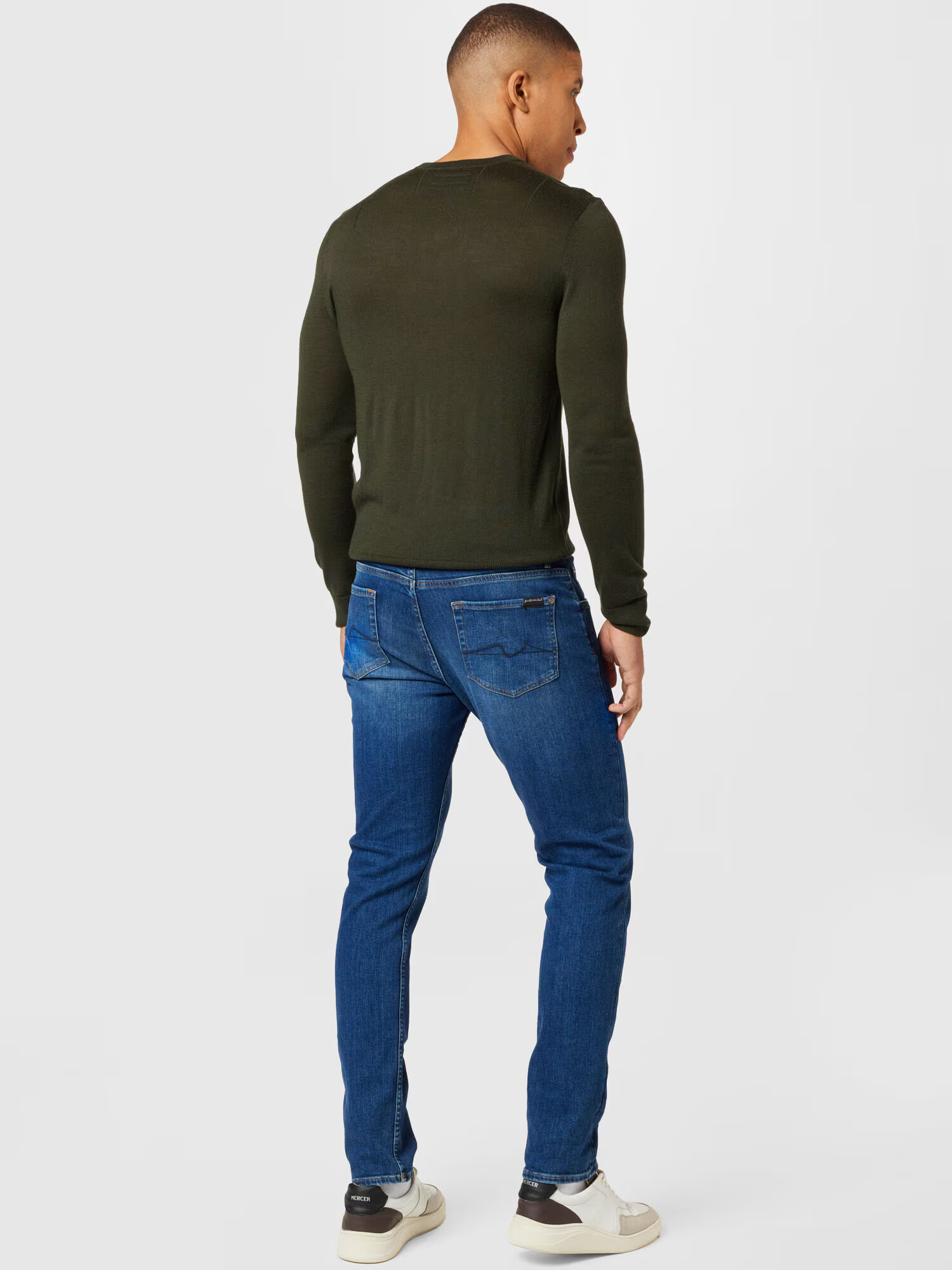 7 for all mankind Jeans albastru închis - Pled.ro