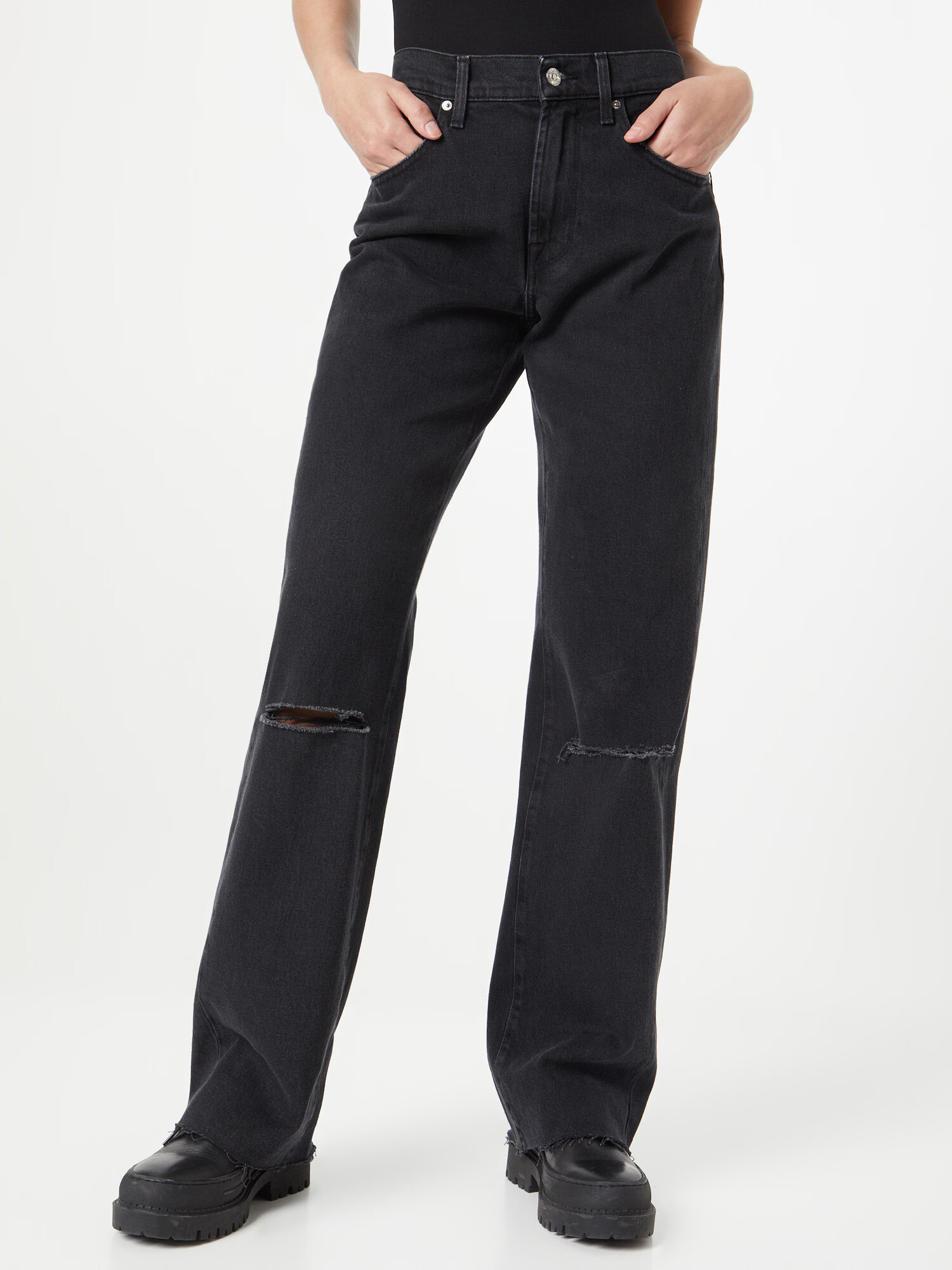 7 for all mankind Jeans 'ColDis' negru denim - Pled.ro