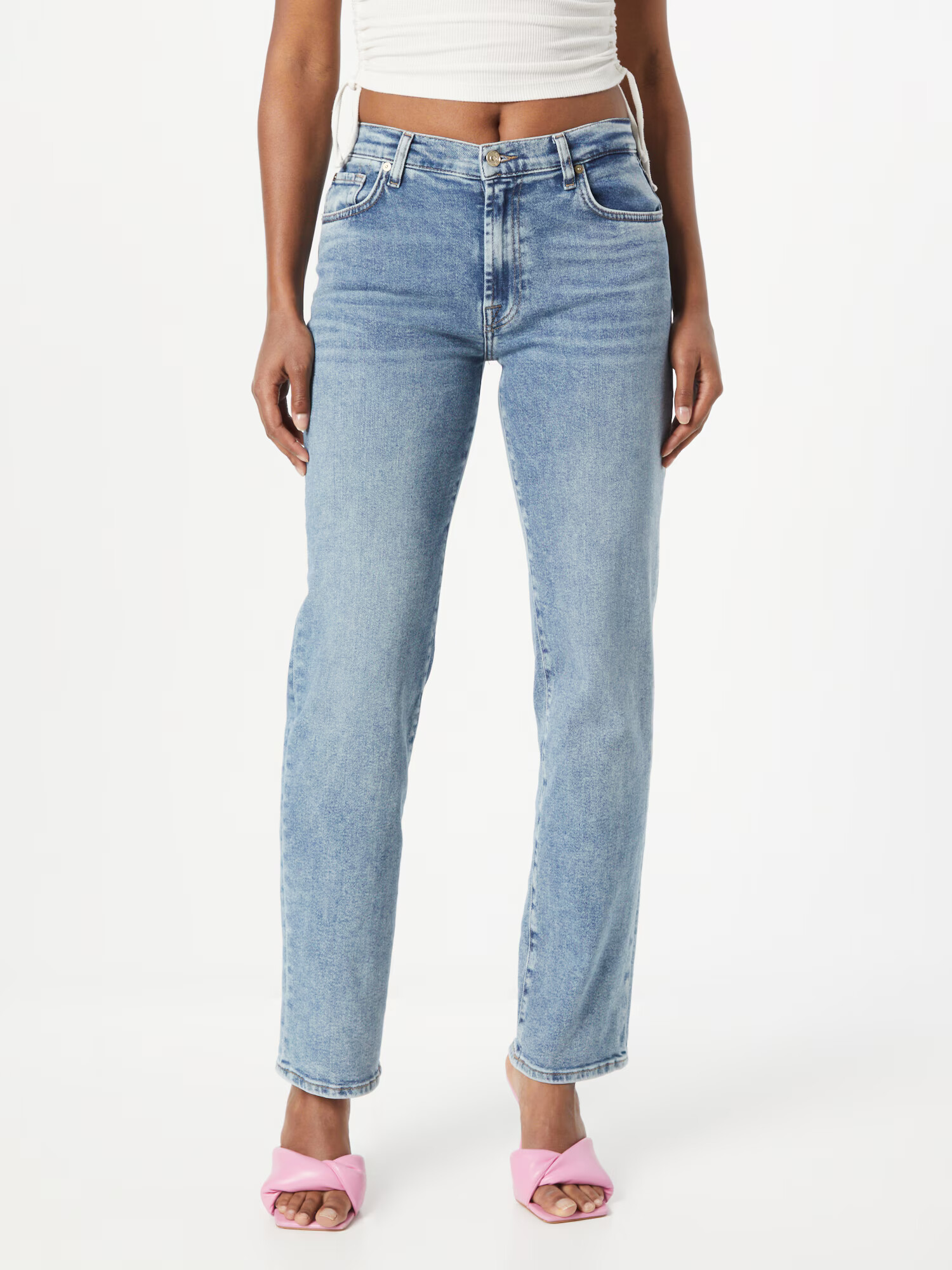 7 for all mankind Jeans 'ELLIE' albastru denim - Pled.ro