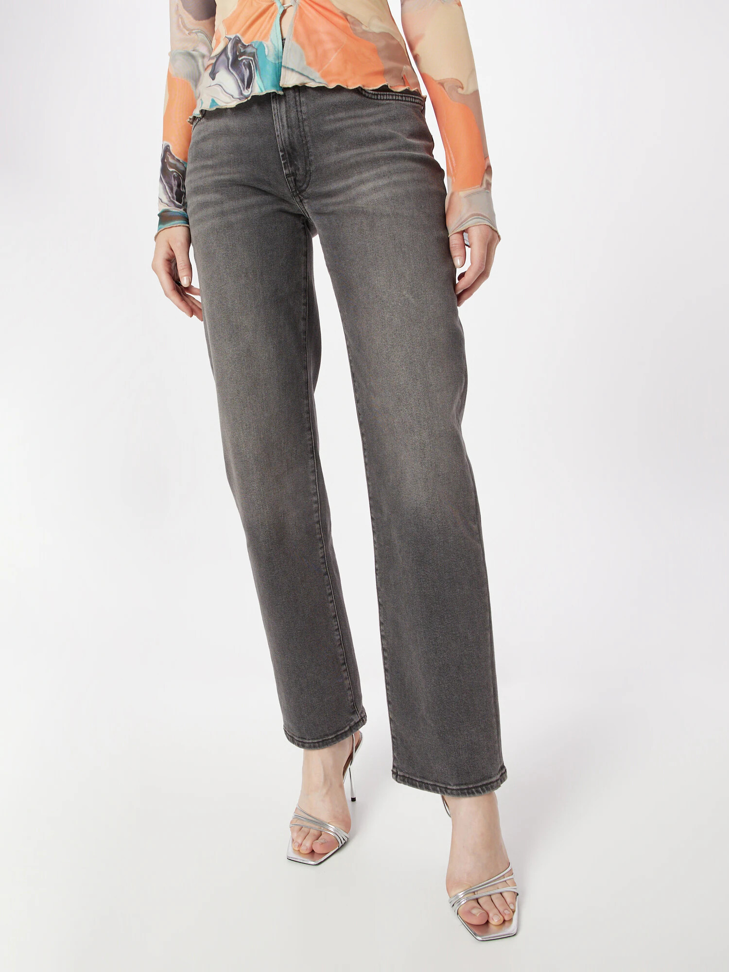 7 for all mankind Jeans 'ELLIE' negru denim - Pled.ro