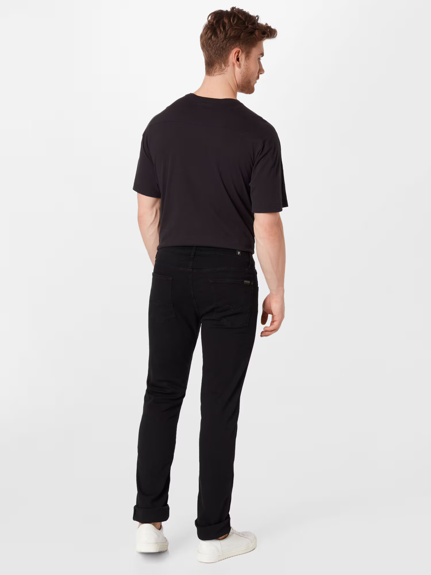 7 for all mankind Jeans negru - Pled.ro