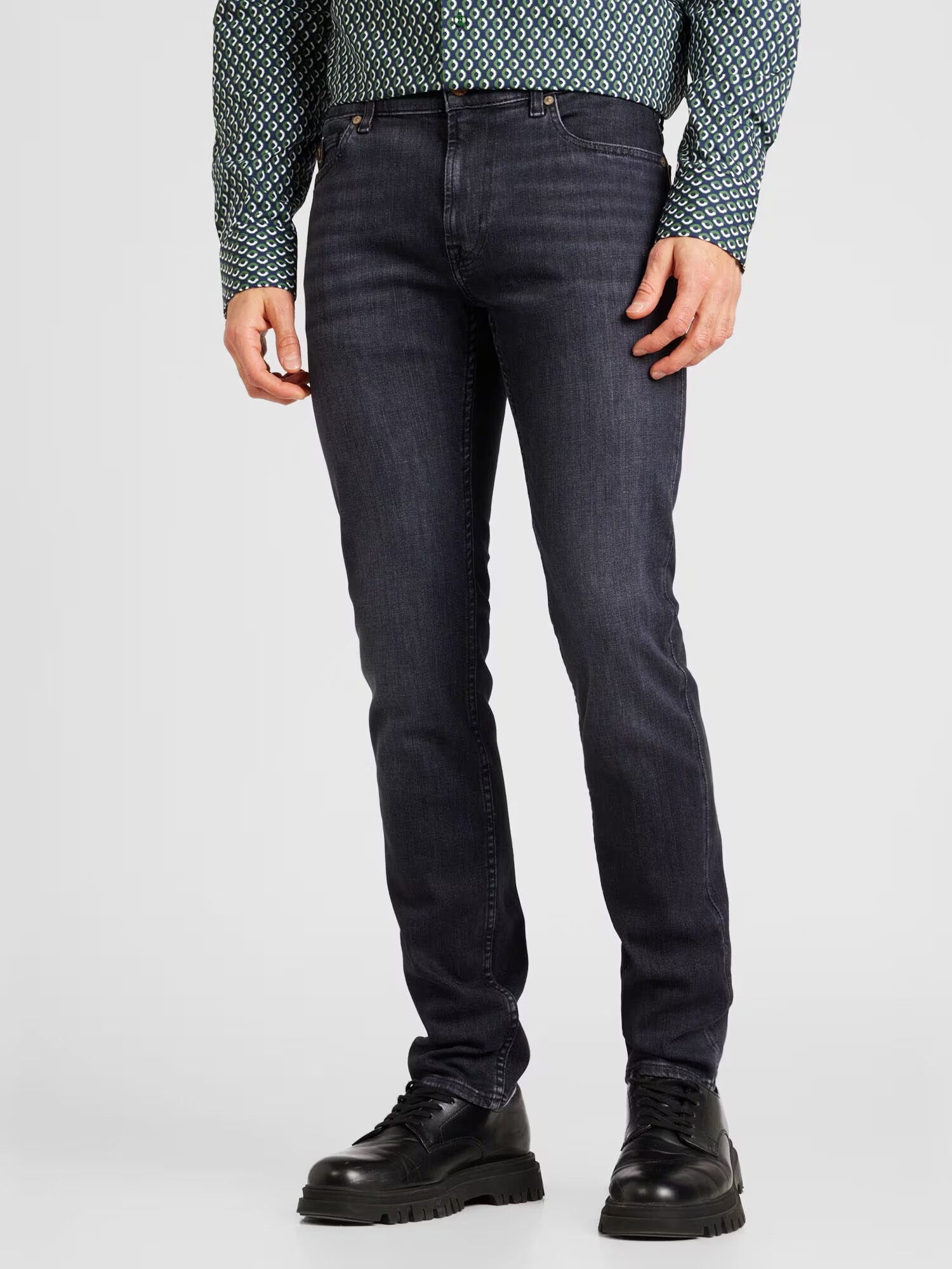 7 for all mankind Jeans 'PAXTYN' negru denim - Pled.ro