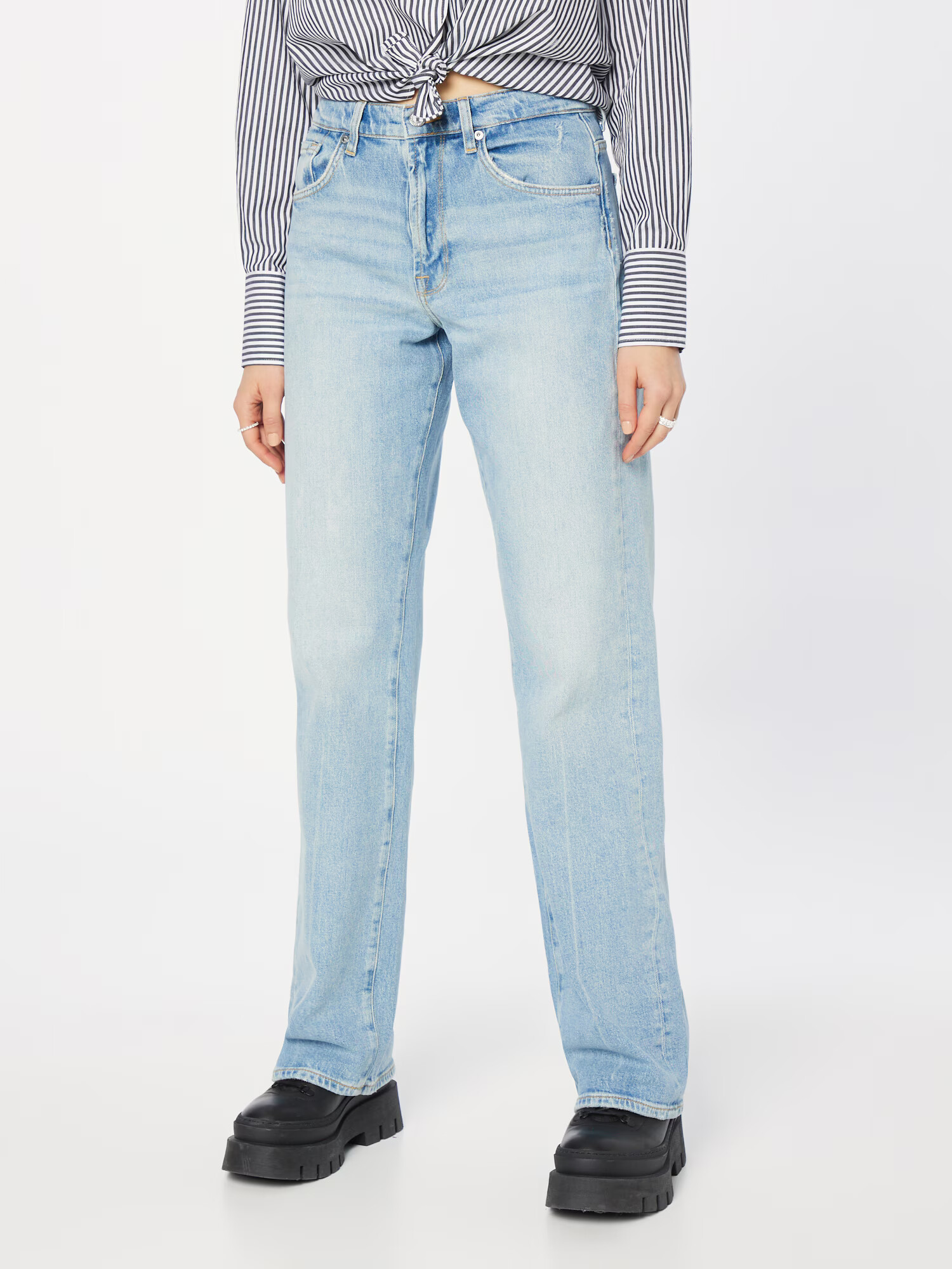 7 for all mankind Jeans 'TESS' albastru deschis - Pled.ro