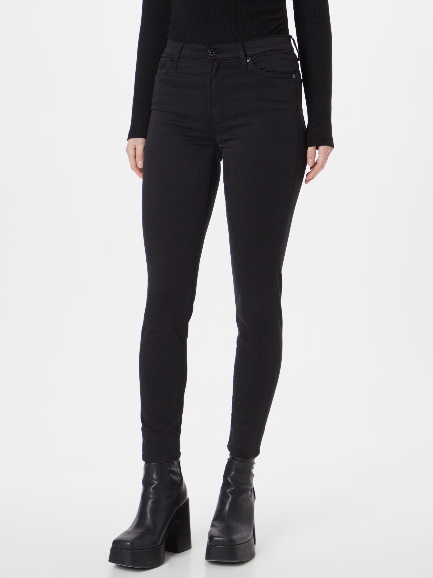 7 for all mankind Pantaloni negru - Pled.ro