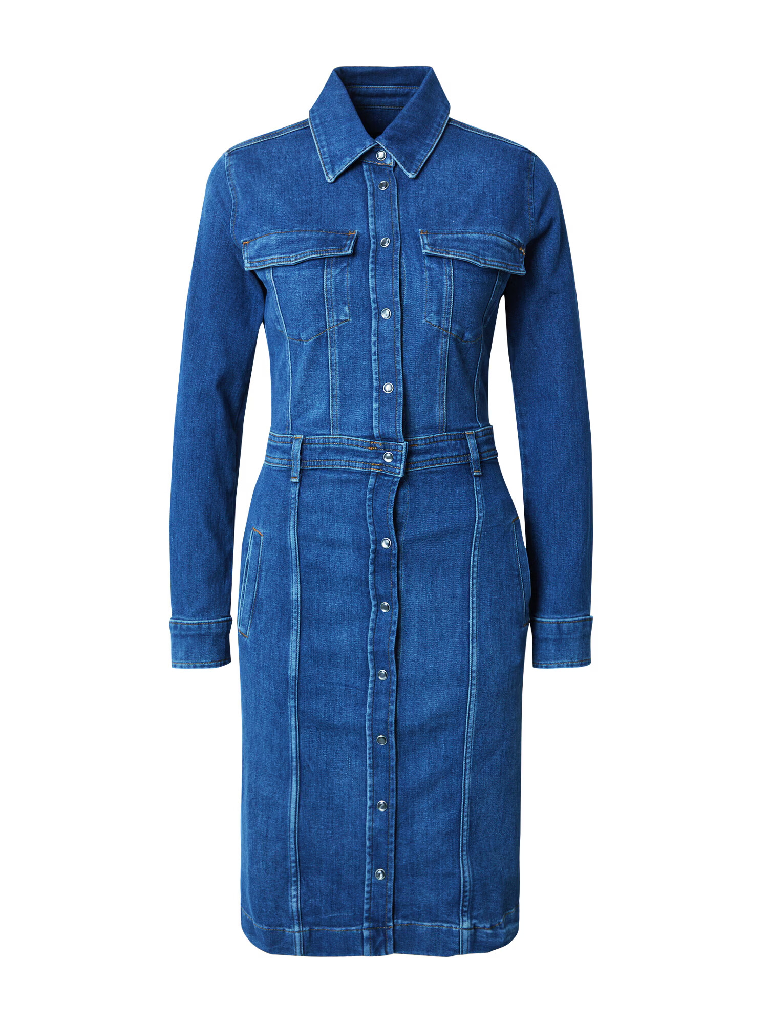 7 for all mankind Rochie tip bluză 'Solution' albastru denim - Pled.ro