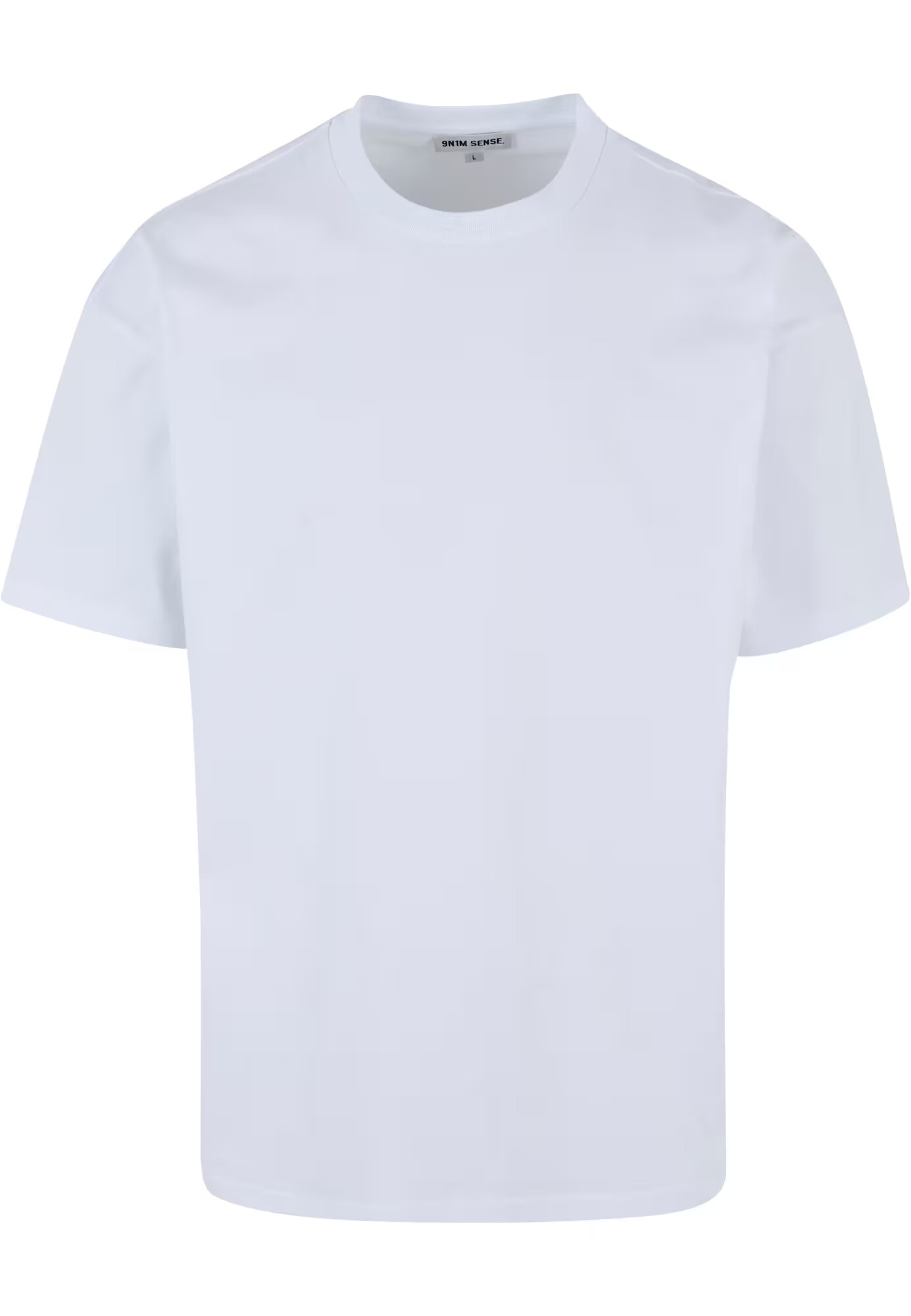 9N1M SENSE Tricou 'Blank' alb - Pled.ro