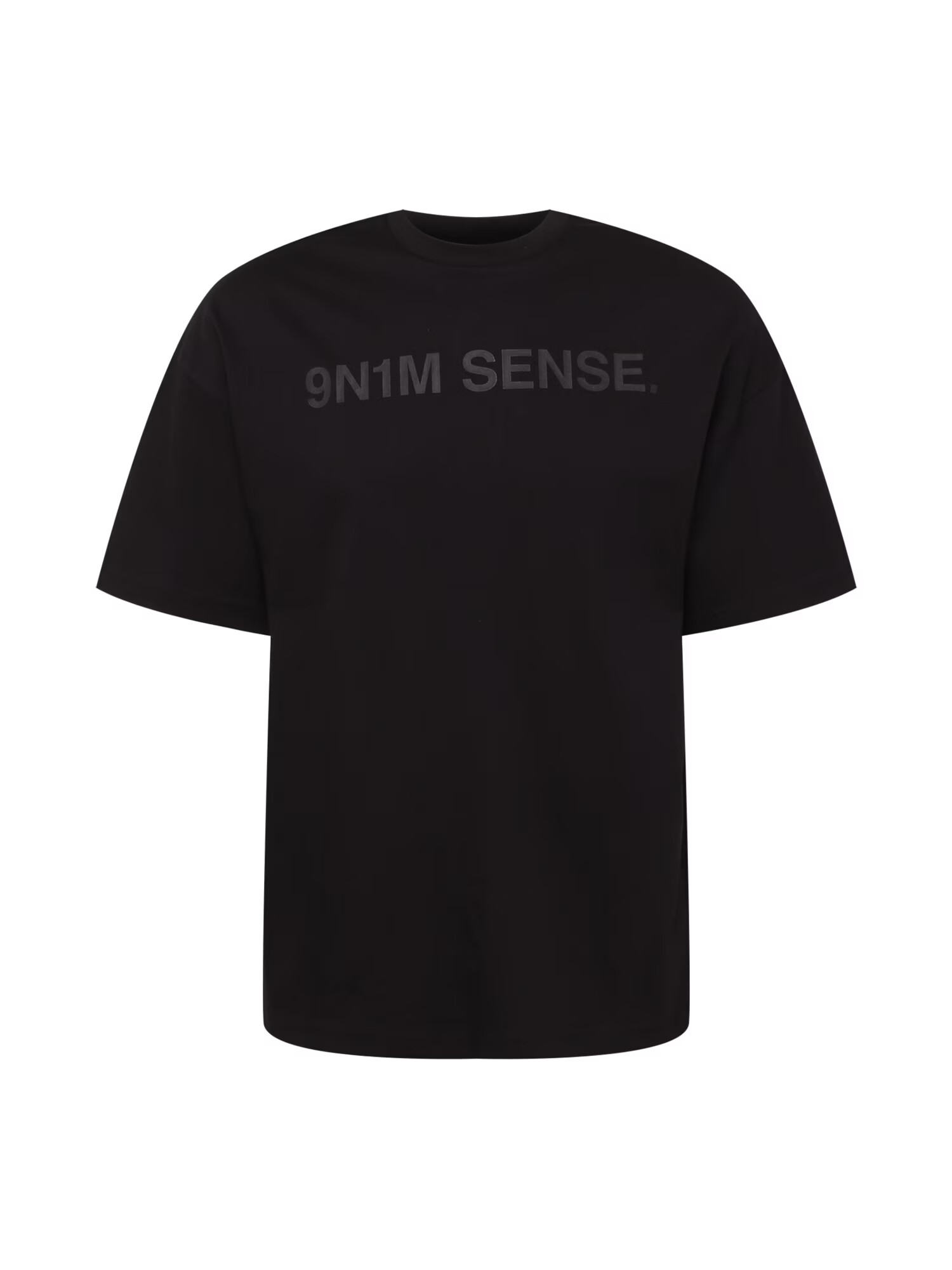 9N1M SENSE Tricou gri închis / negru - Pled.ro