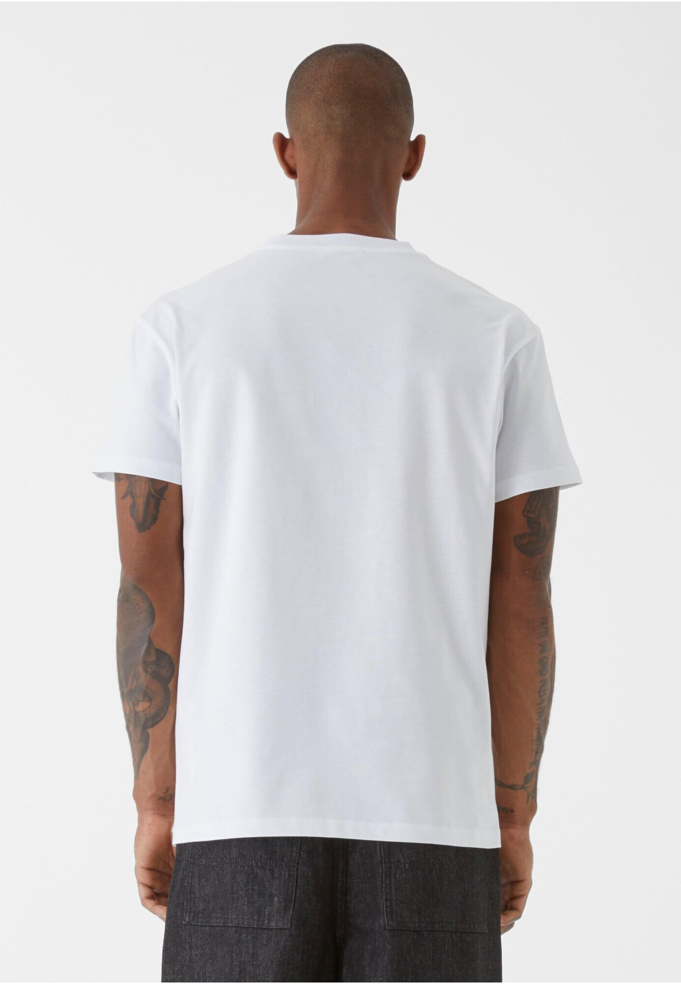 9N1M SENSE Tricou 'W-Blank' alb - Pled.ro