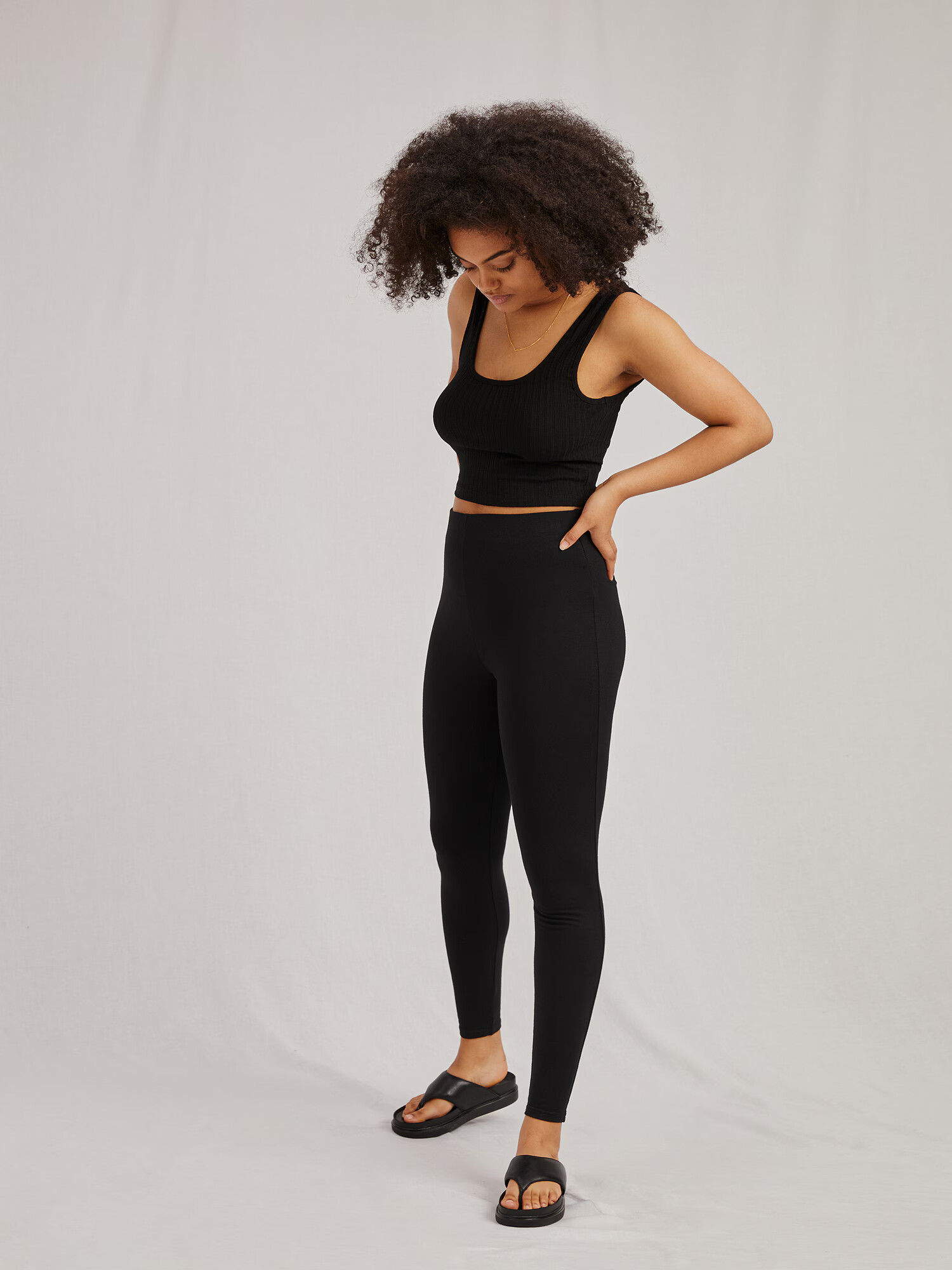 A LOT LESS Leggings 'Daphne' negru - Pled.ro