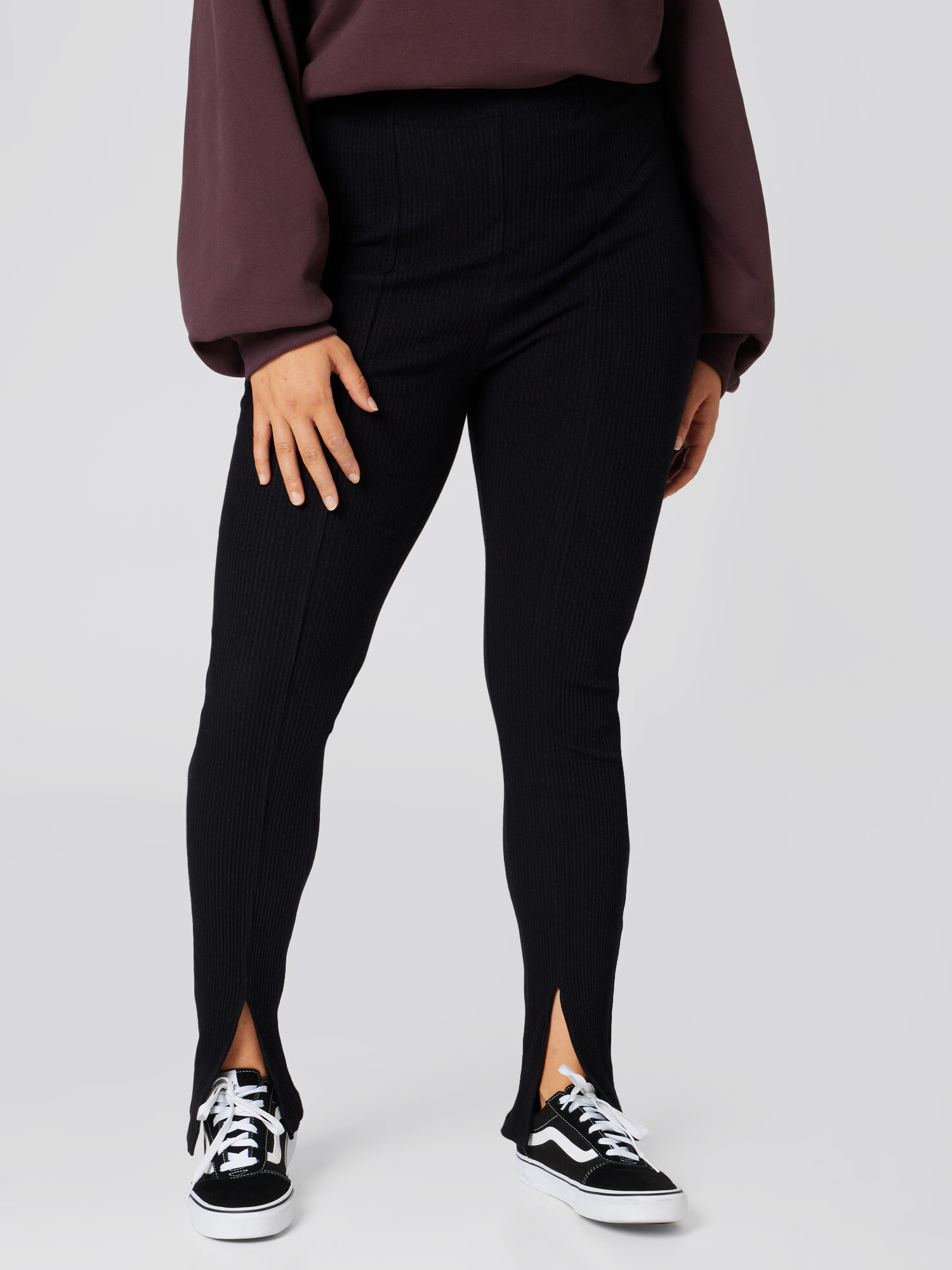 A LOT LESS Leggings 'Indira' negru - Pled.ro