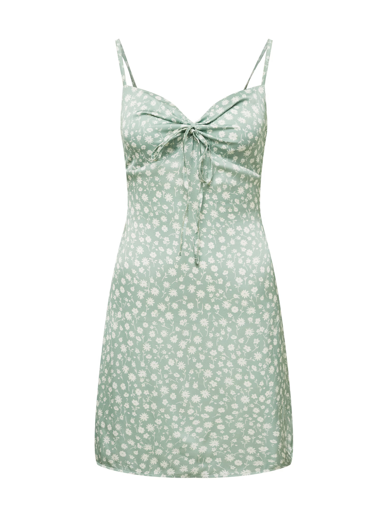 A LOT LESS Rochie 'Alena' verde pastel / alb natural - Pled.ro