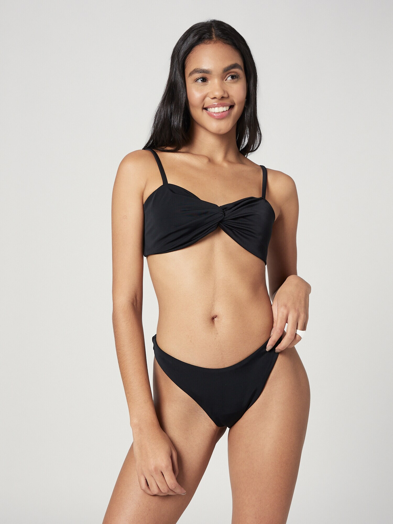 A LOT LESS Sutien costum de baie 'Felice' negru - Pled.ro