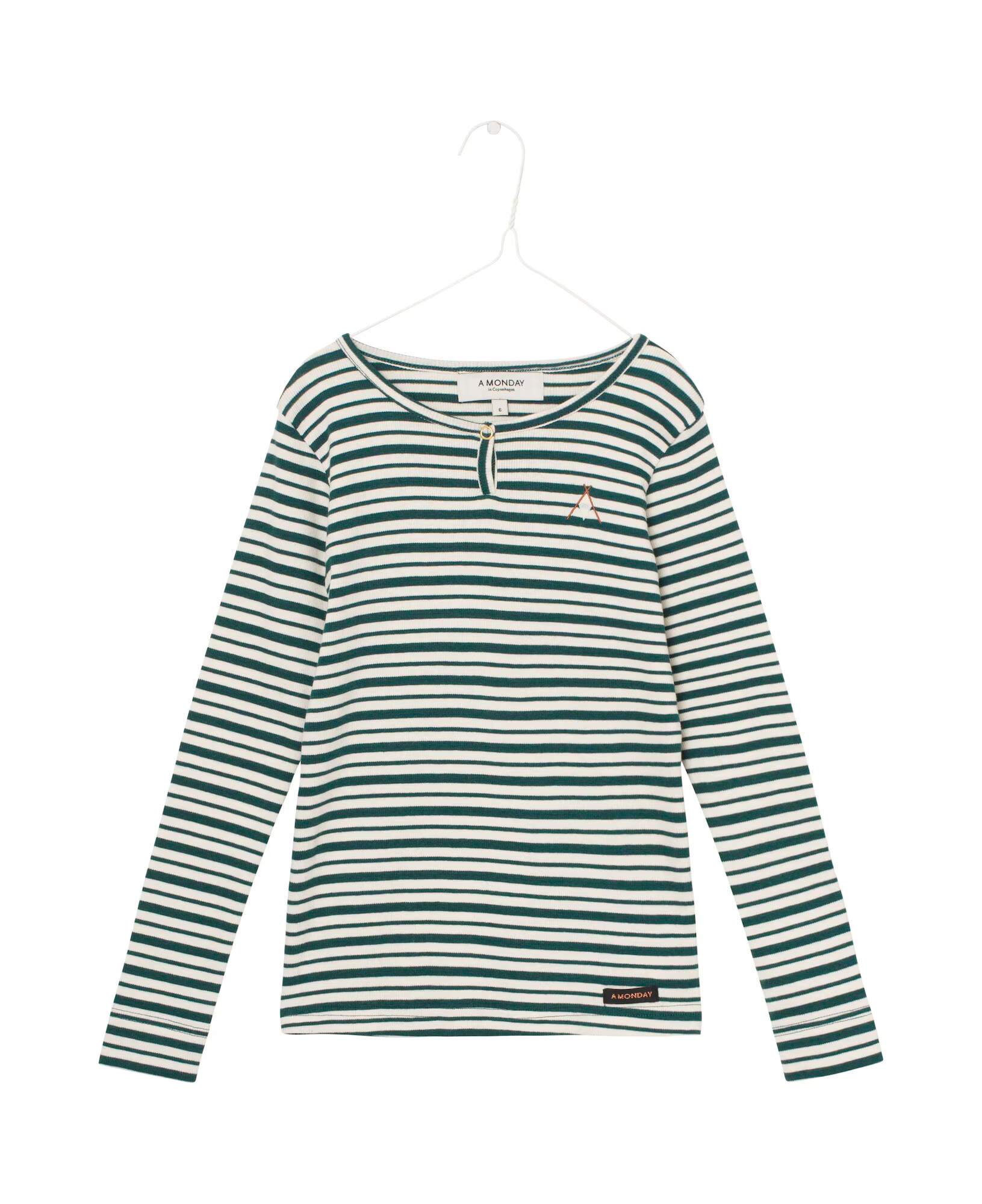 A Monday in Copenhagen Tricou 'Beau' verde - Pled.ro