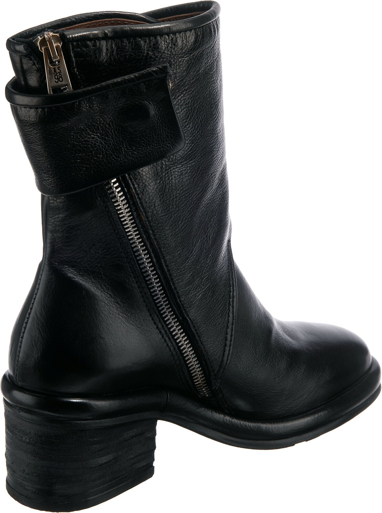 A.S.98 Botine 'Vision' negru - Pled.ro