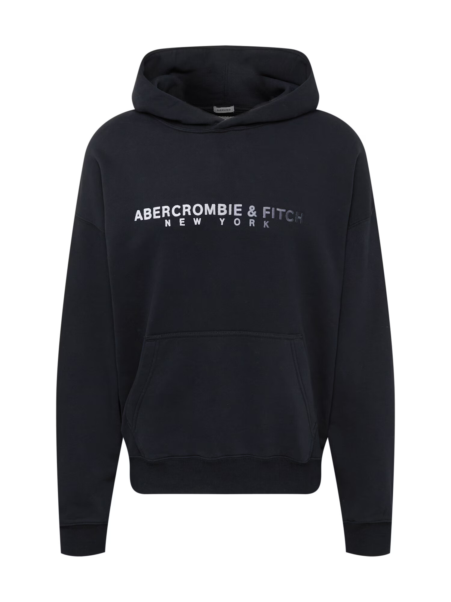 Abercrombie & Fitch Bluză de molton negru - Pled.ro