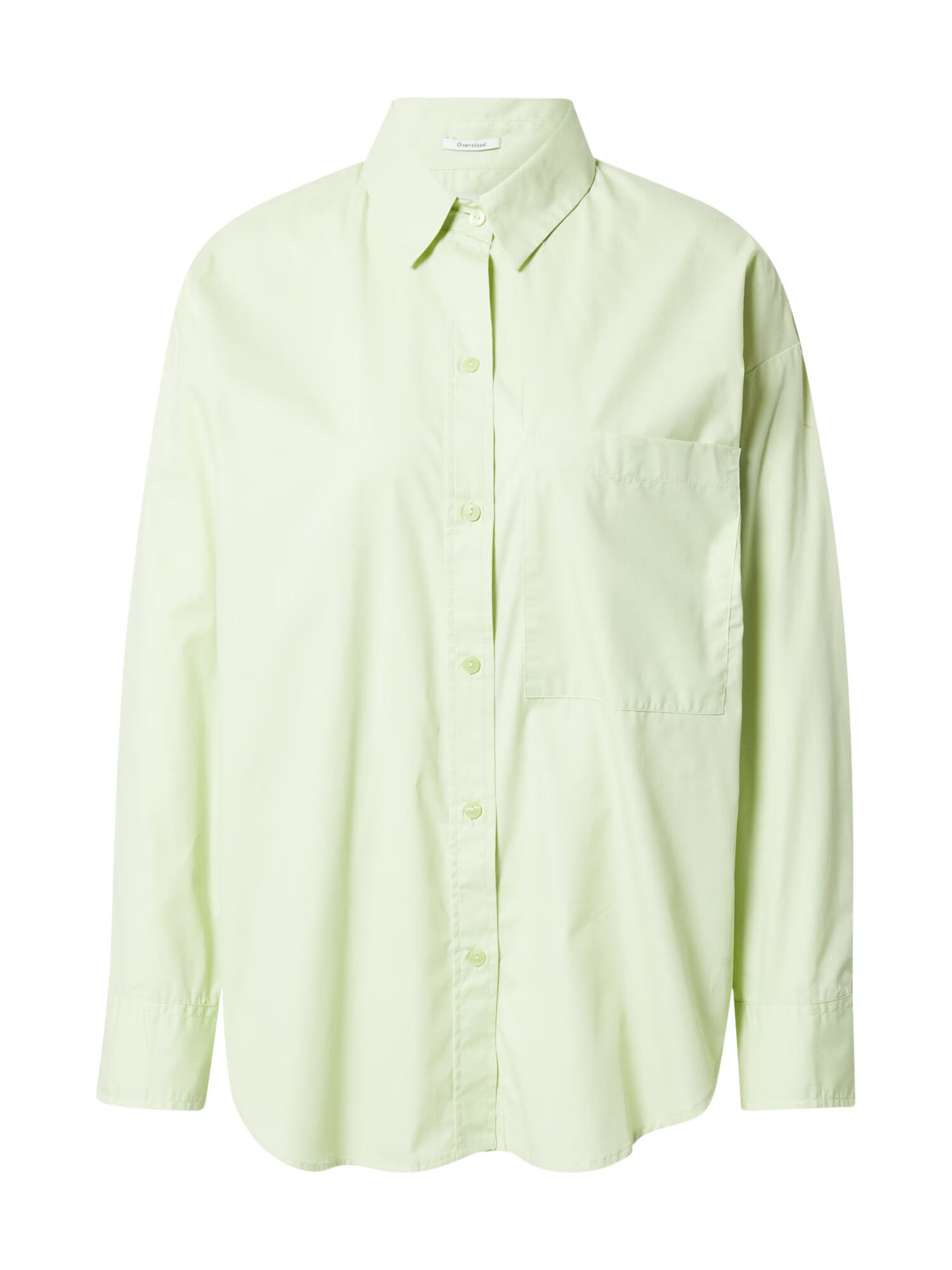 Abercrombie & Fitch Bluză verde pastel - Pled.ro