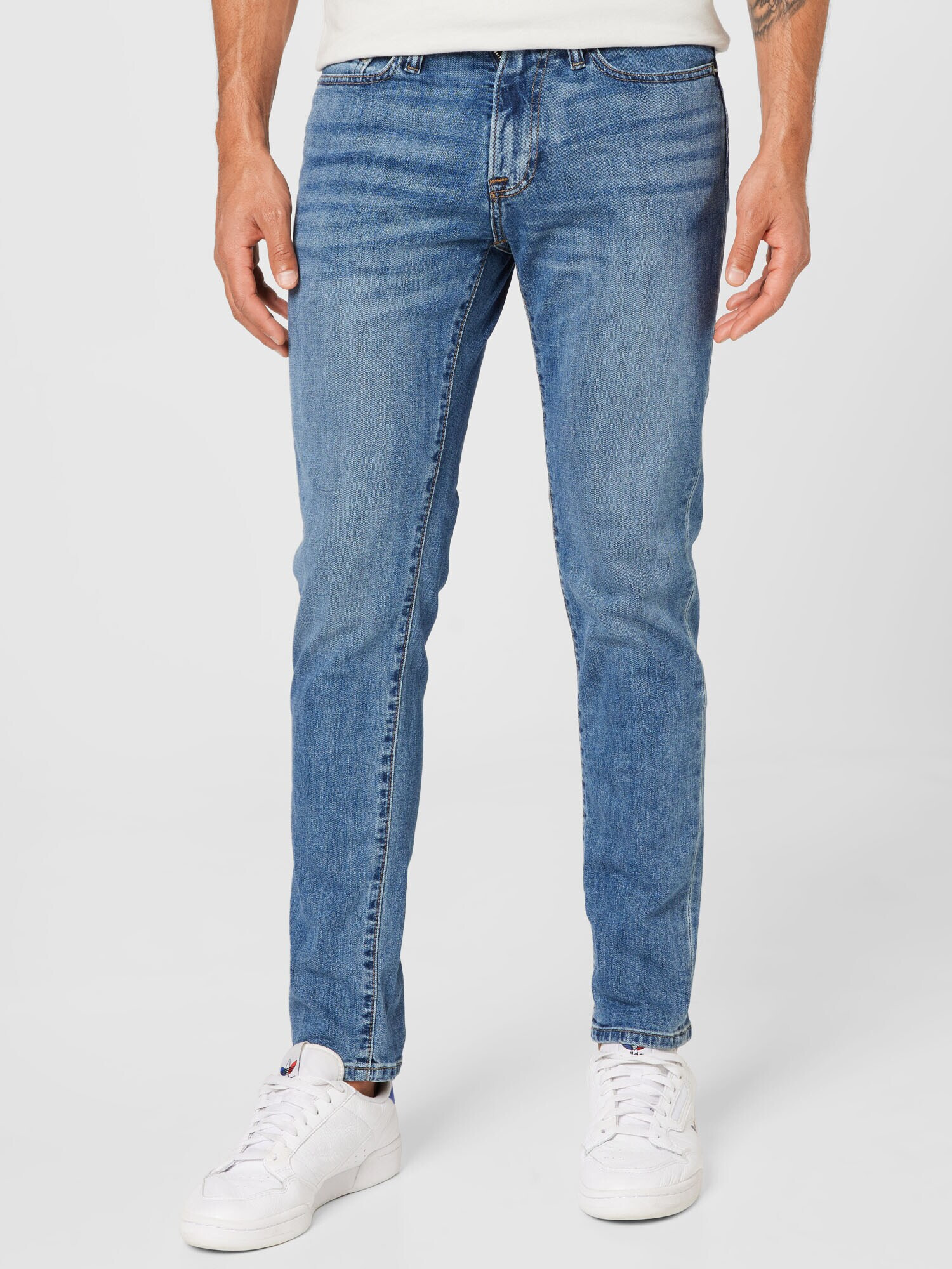 Abercrombie & Fitch Jeans albastru denim - Pled.ro