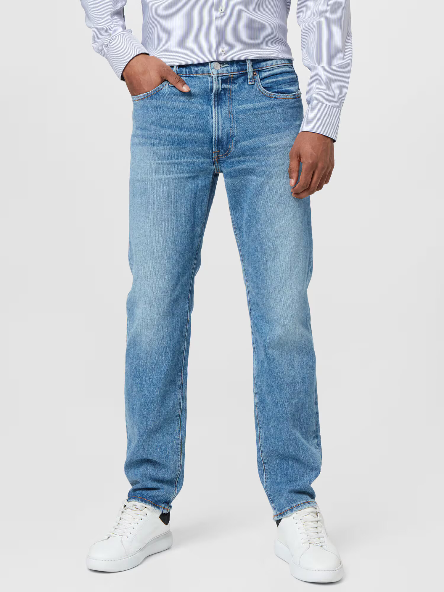 Abercrombie & Fitch Jeans albastru denim - Pled.ro