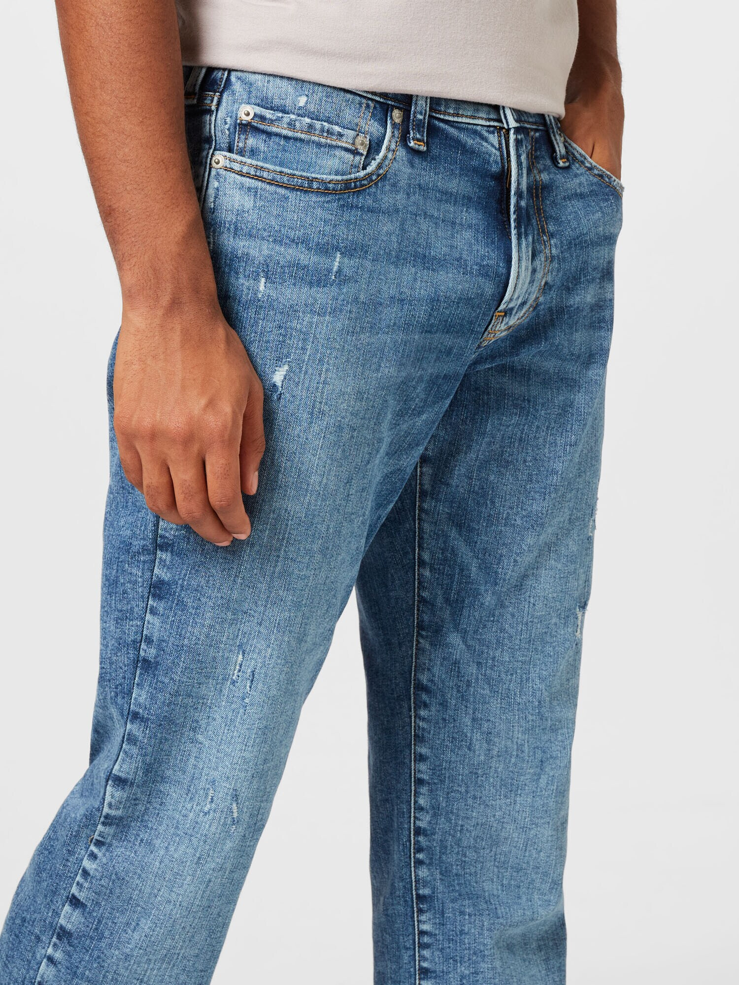 Abercrombie & Fitch Jeans albastru denim - Pled.ro